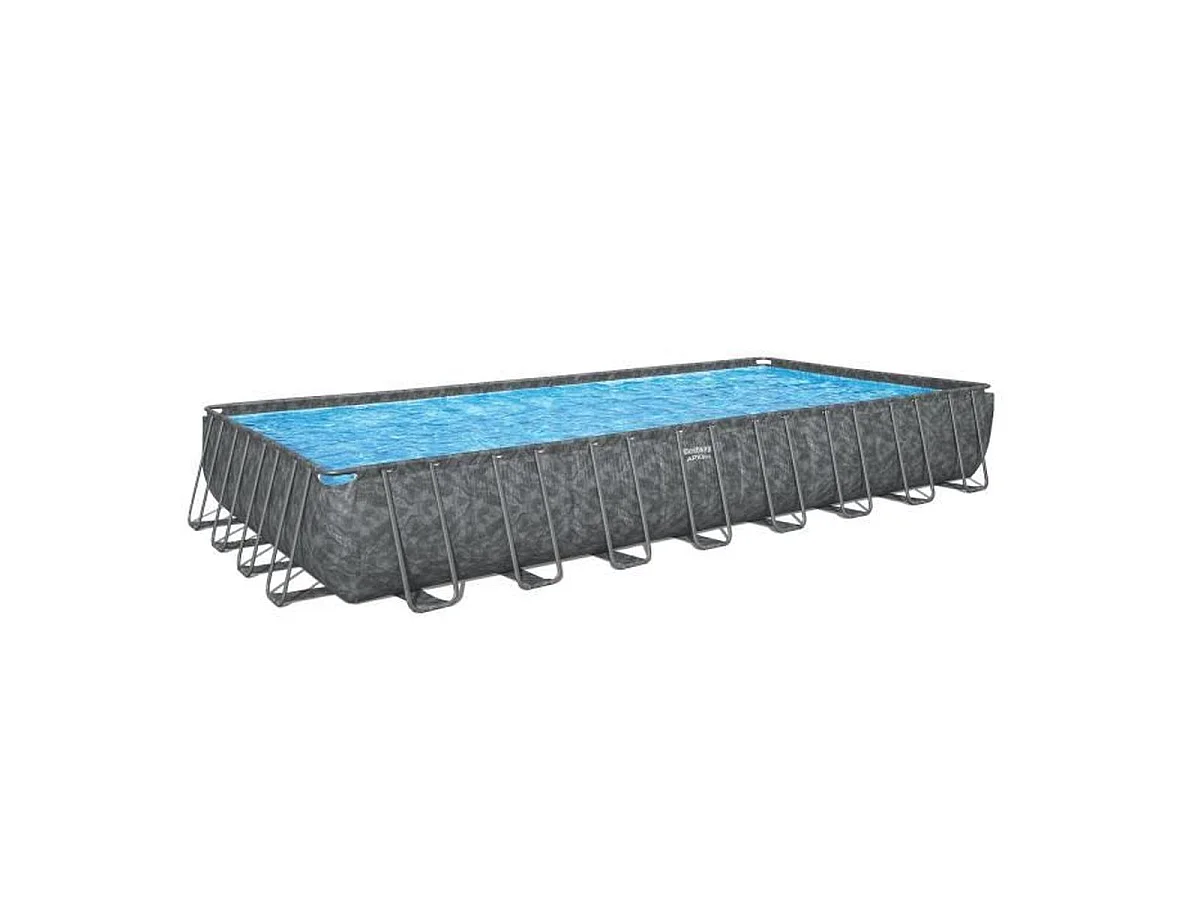 Piscine tubulaire rectangulaire Bestway APX 365 9,56 x 4,88 x 1,32 m + Filtration + Accessoires