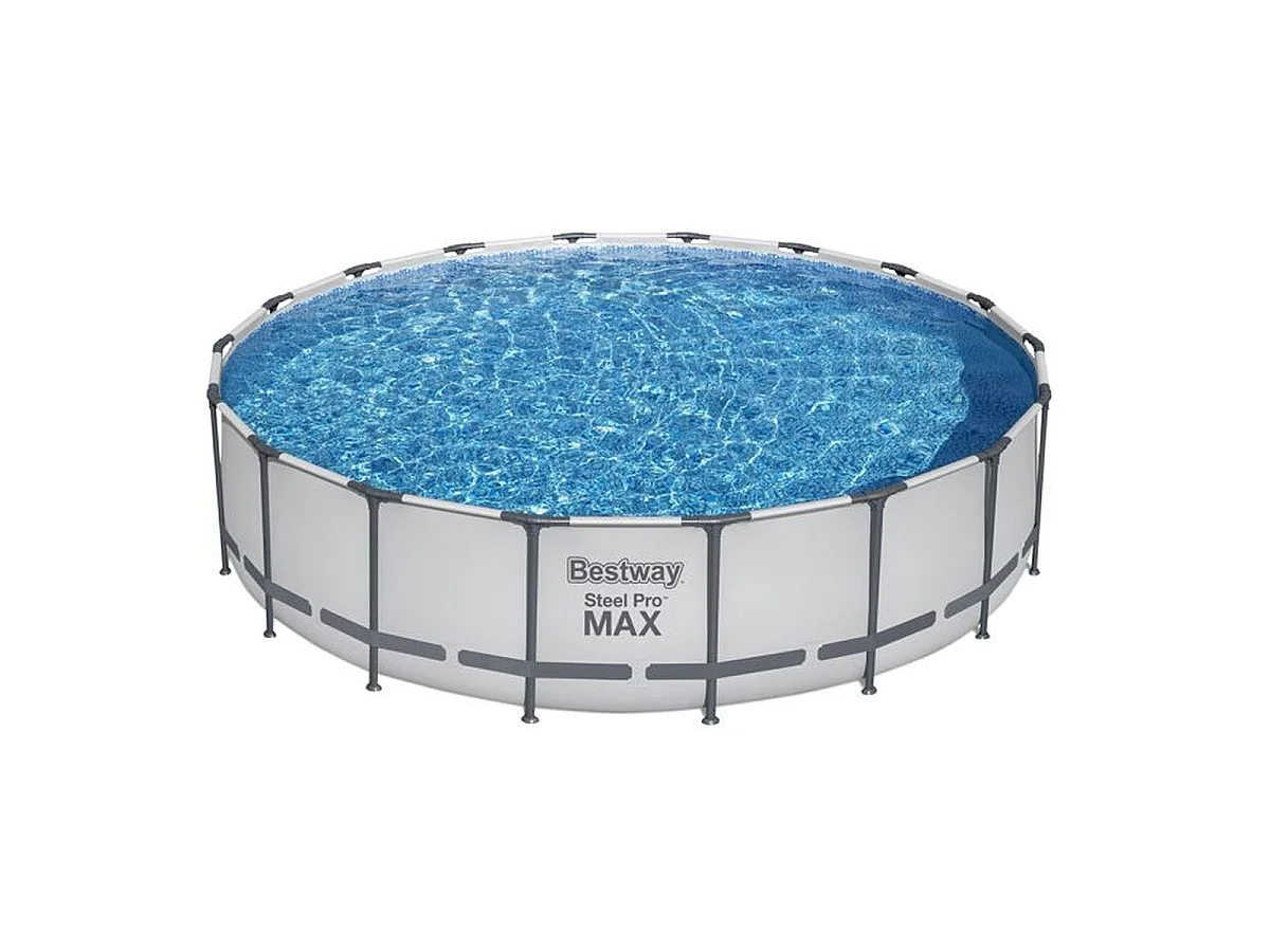 Bestway Steel Pro Max Kit Piscine Hors-sol Tubulaire Ø5,49 m x H 1,22 m