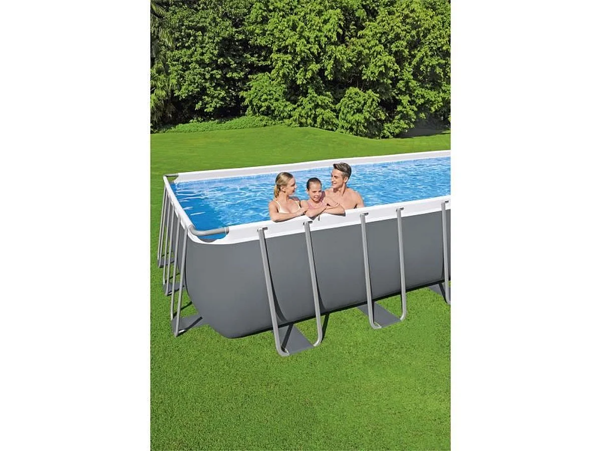 Piscine tubulaire rectangulaire Bestway Steel Pro MAX 640 x 274 x 132 cm - Kit complet