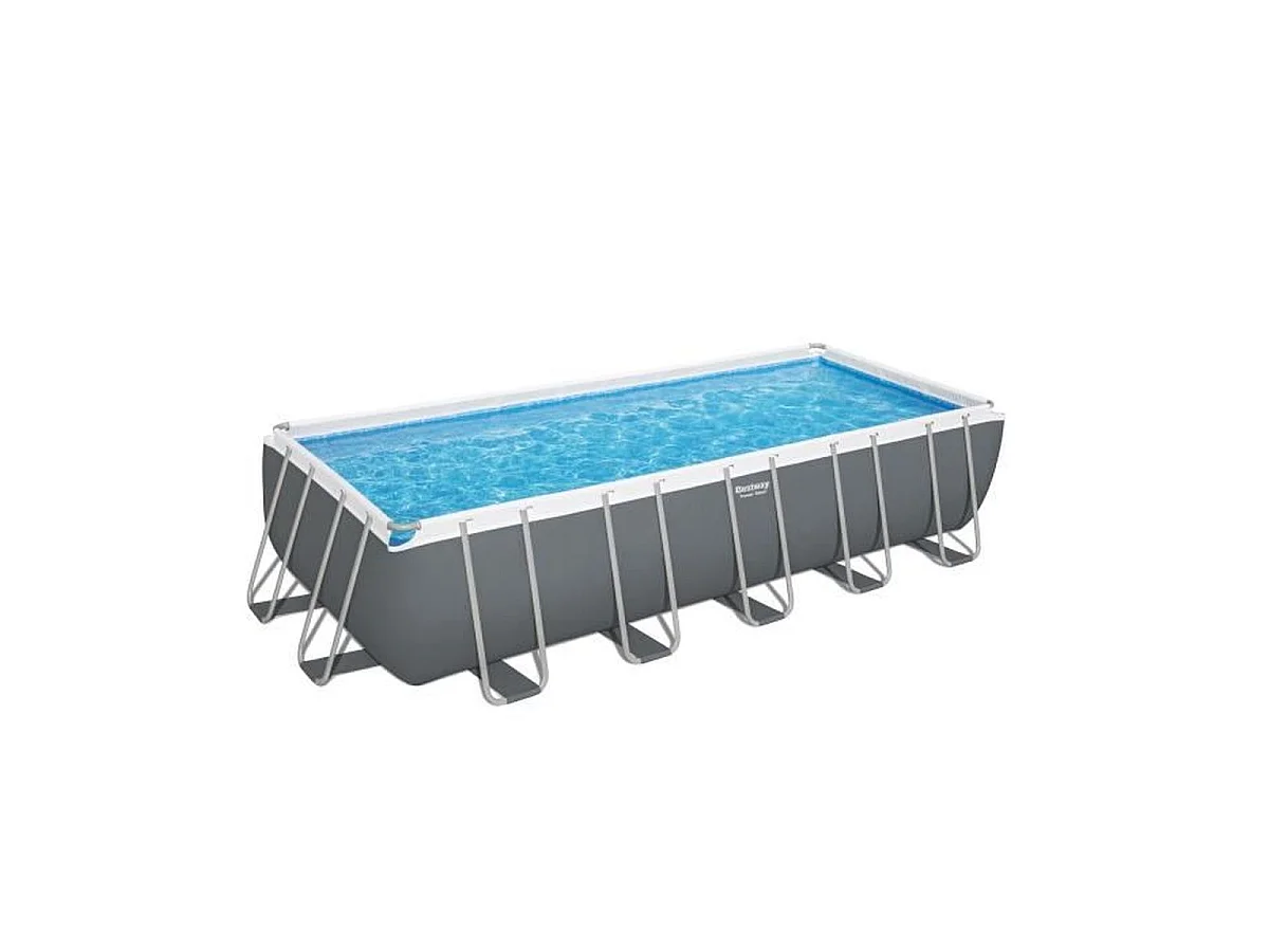 Piscine tubulaire rectangulaire Bestway Steel Pro MAX 640 x 274 x 132 cm - Kit complet