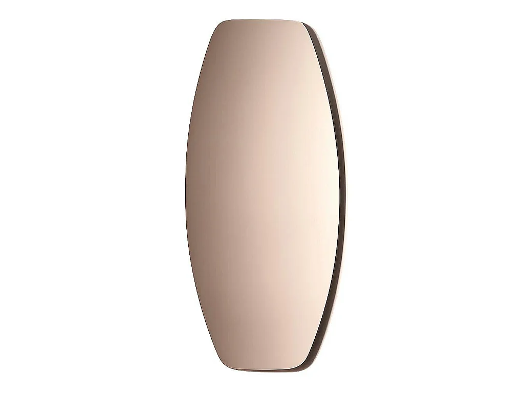 Miroir mural ovale bronze 180 cm MILANO