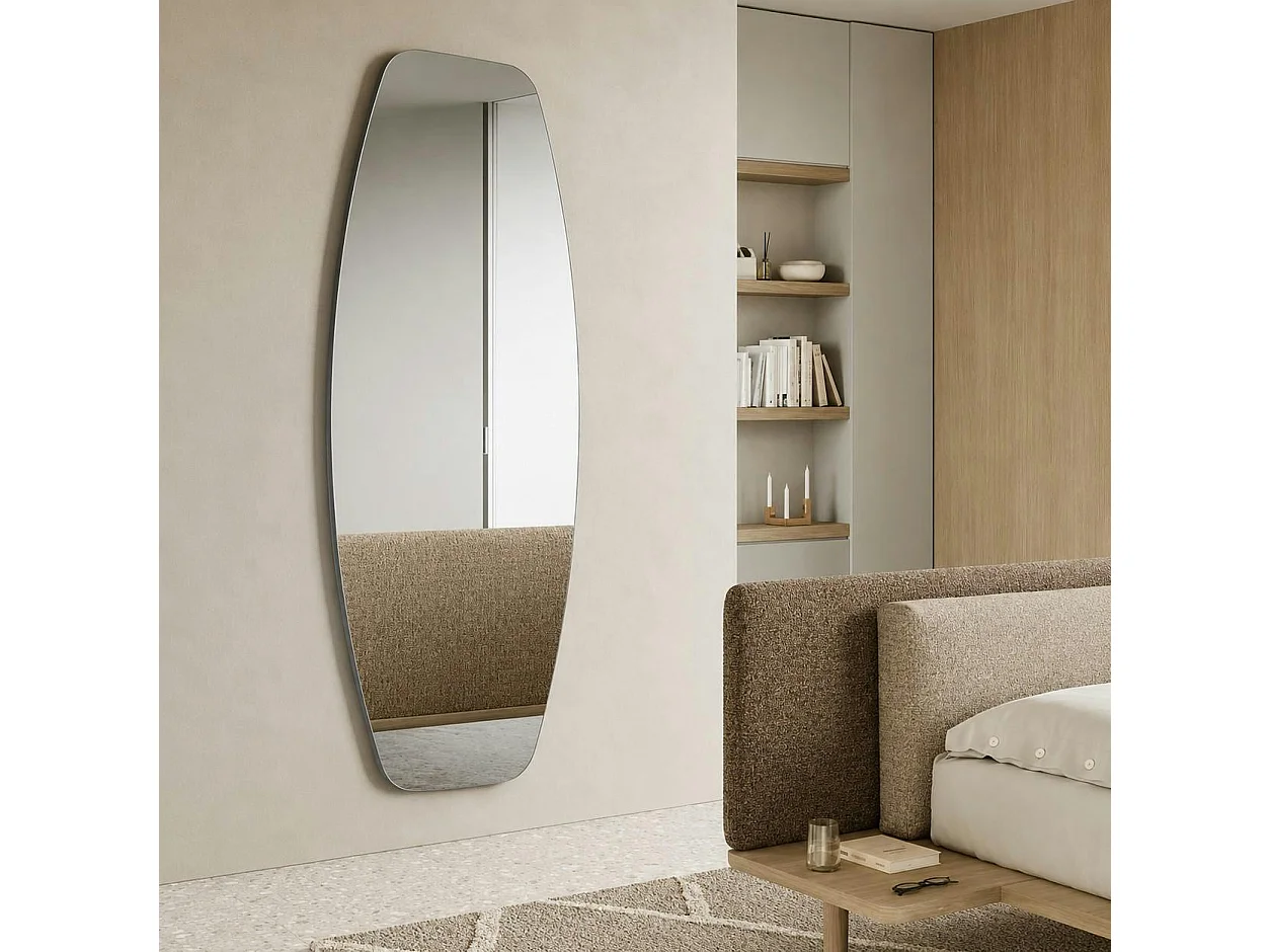 Miroir mural ovale 180 cm MILANO