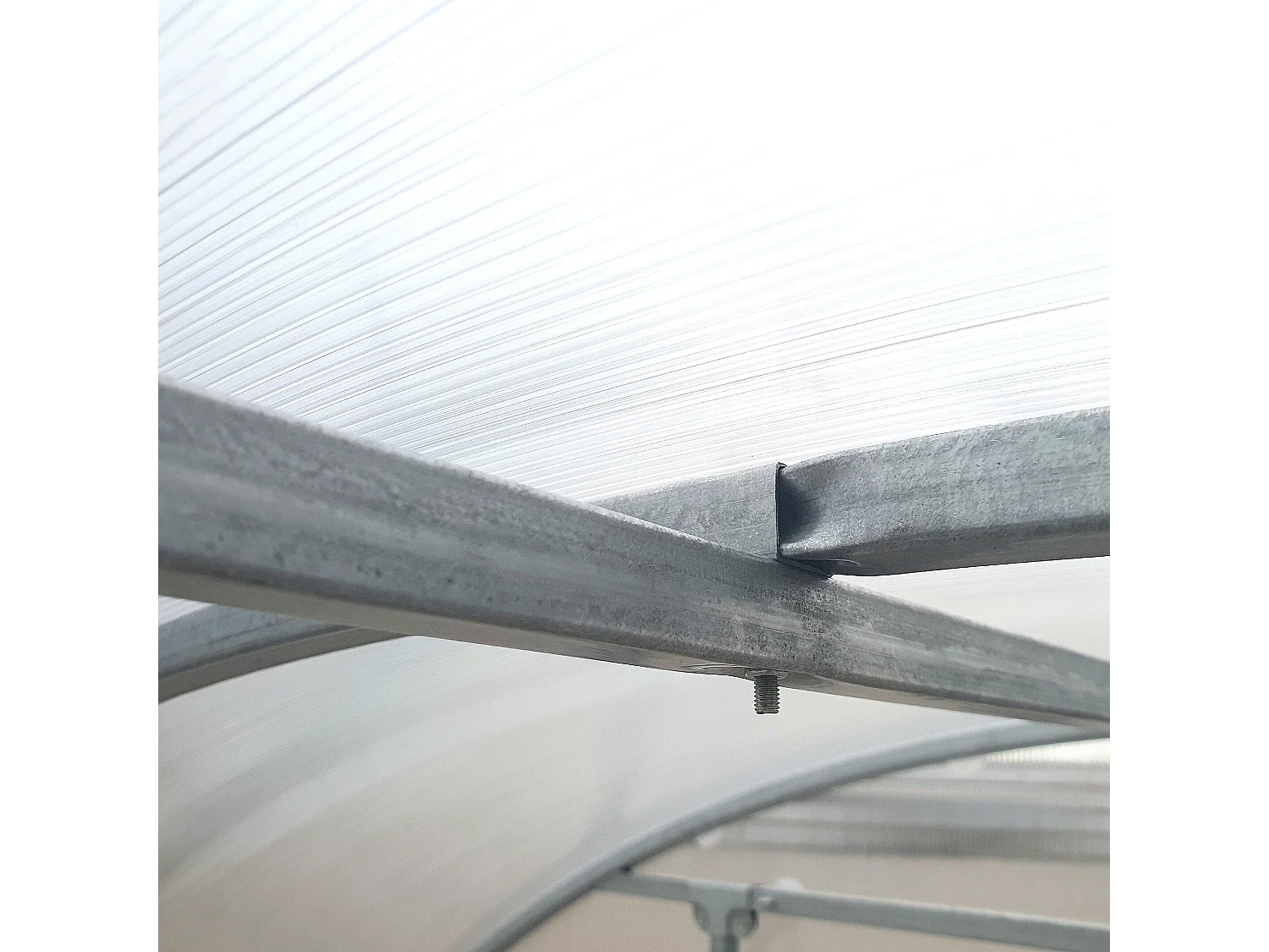 Klasika Greenhouses Easy KLASIKA Serre 24m² 3m x 8m Avec couverture en polycarbonate de 4 mm