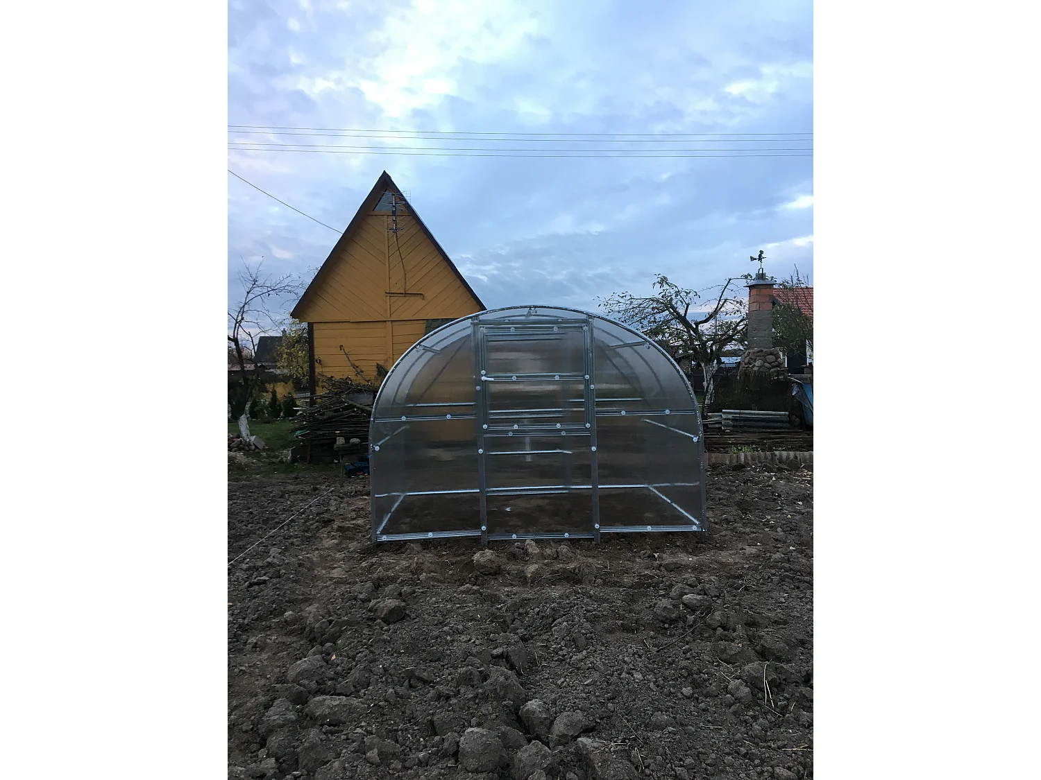 Klasika Greenhouses Baltic LT KLASIKA Serre 6m² 3m x 2m Avec couverture en polycarbonate de 6 mm