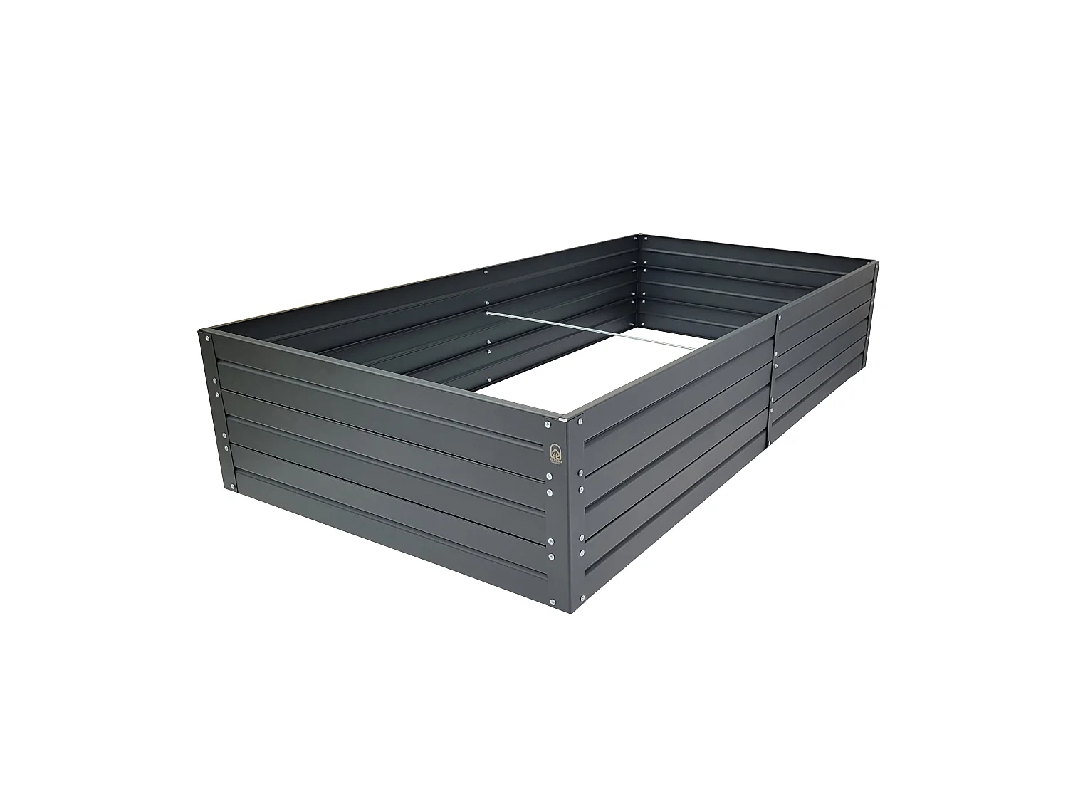 Erhöhter Anthrazit Pulverbeschichteter Gartenpflanzkasten 150x75x30 - Einfacher Aufbau & Wartung