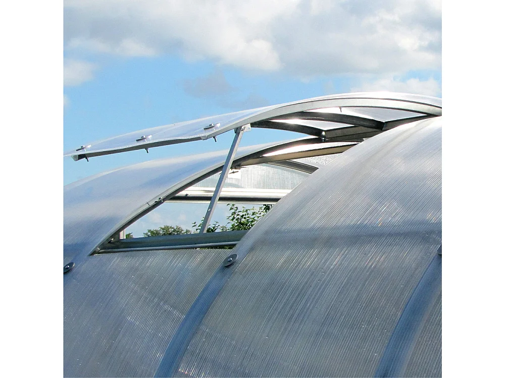 Automatisches Öffnendes Polycarbonat-Dachfenster für Gewächshaus - KLASIKA ARCH 100x60 cm