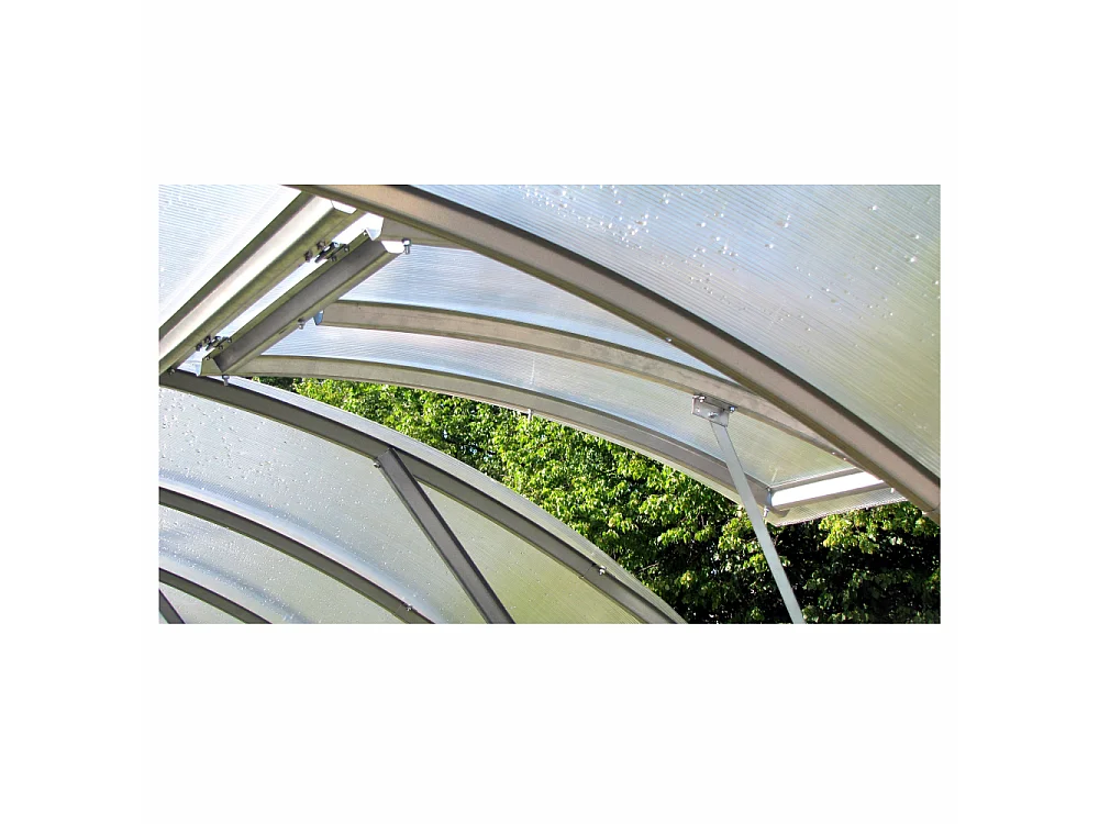 Automatisches Öffnendes Polycarbonat-Dachfenster für Gewächshaus - KLASIKA ARCH 100x60 cm