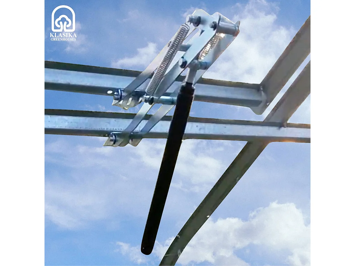 UNIVERSAL Automatischer Fenster- und Türöffner für Gewächshaus - Zuverlässige Belüftung, Robuste Stahlkonstruktion