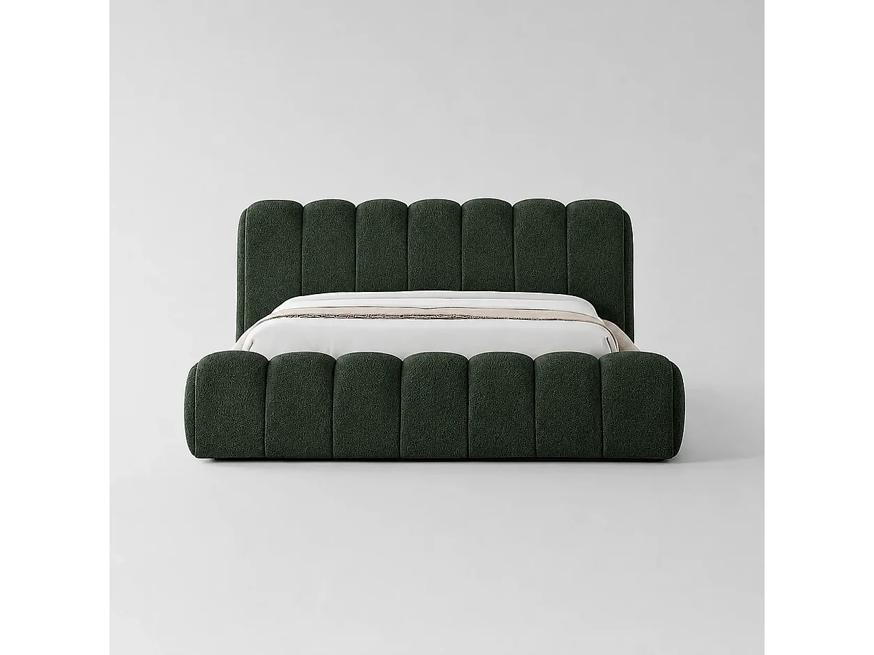 Opbergbed LONDON Kleur Cedergroen, 180x200CM