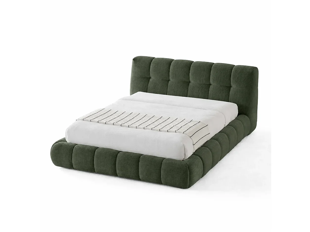 Opbergbed LUNA Kleur Cedergroen, 160x200CM