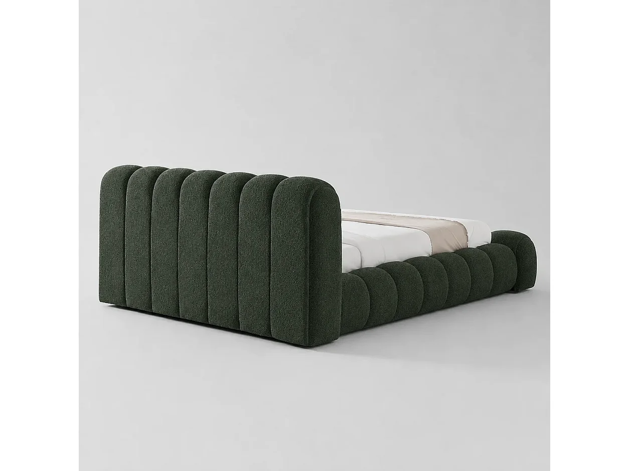 Opbergbed LONDON Kleur Cedergroen, 140x200CM