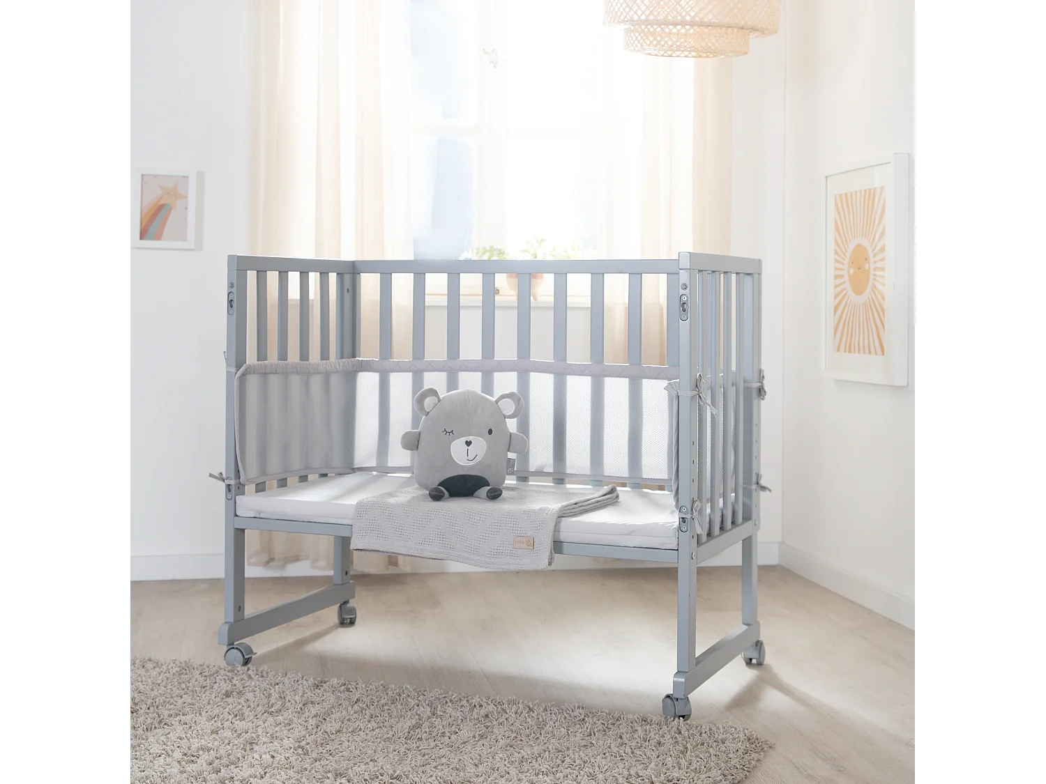 Stuben- + Beistellbett 3in1 roba Style