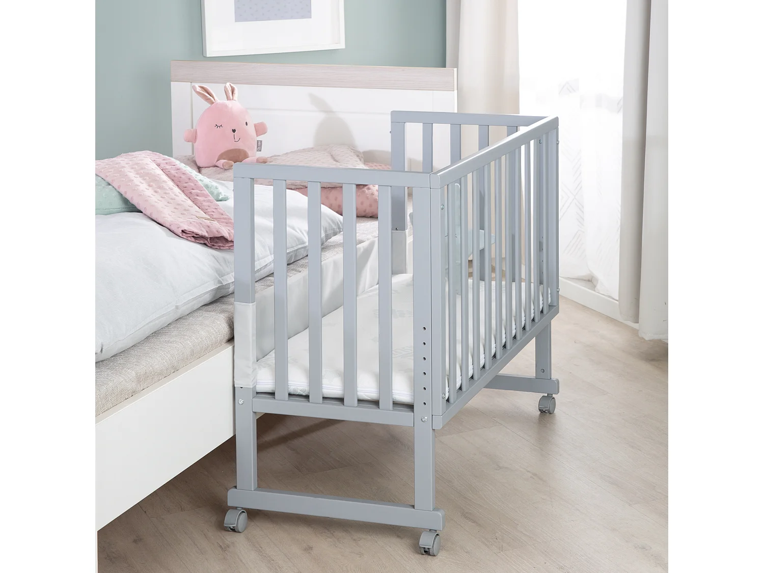 Stuben- + Beistellbett 3in1 roba Style