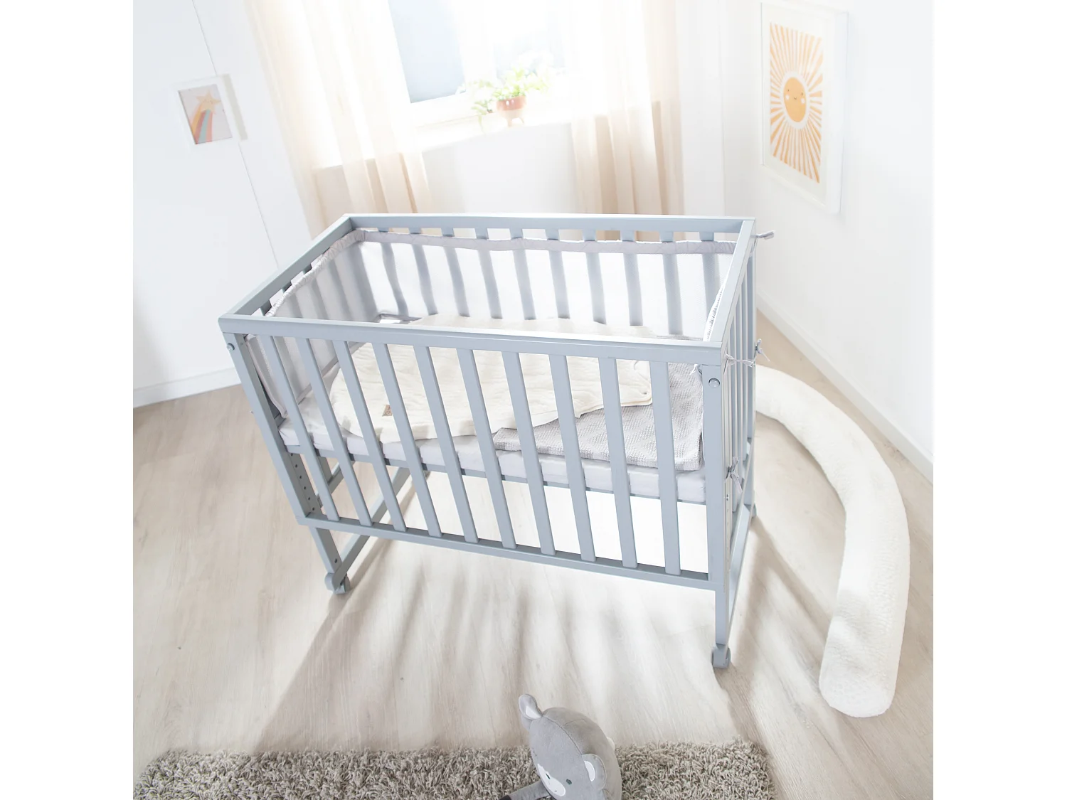Stuben- + Beistellbett 3in1 roba Style