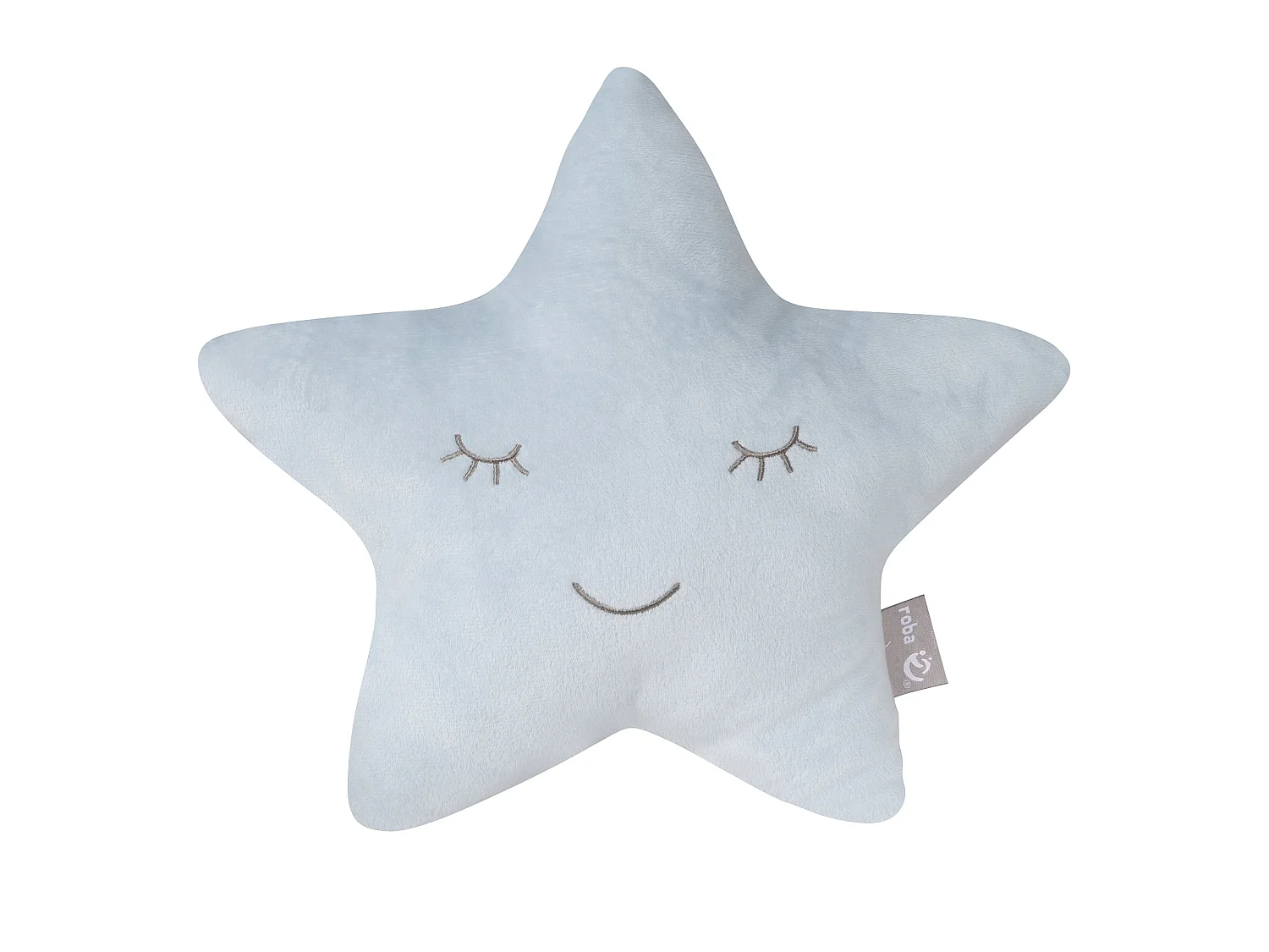 Almohada de Peluche Estrella Azul Suave para Niños | Colección Estilo Roba
