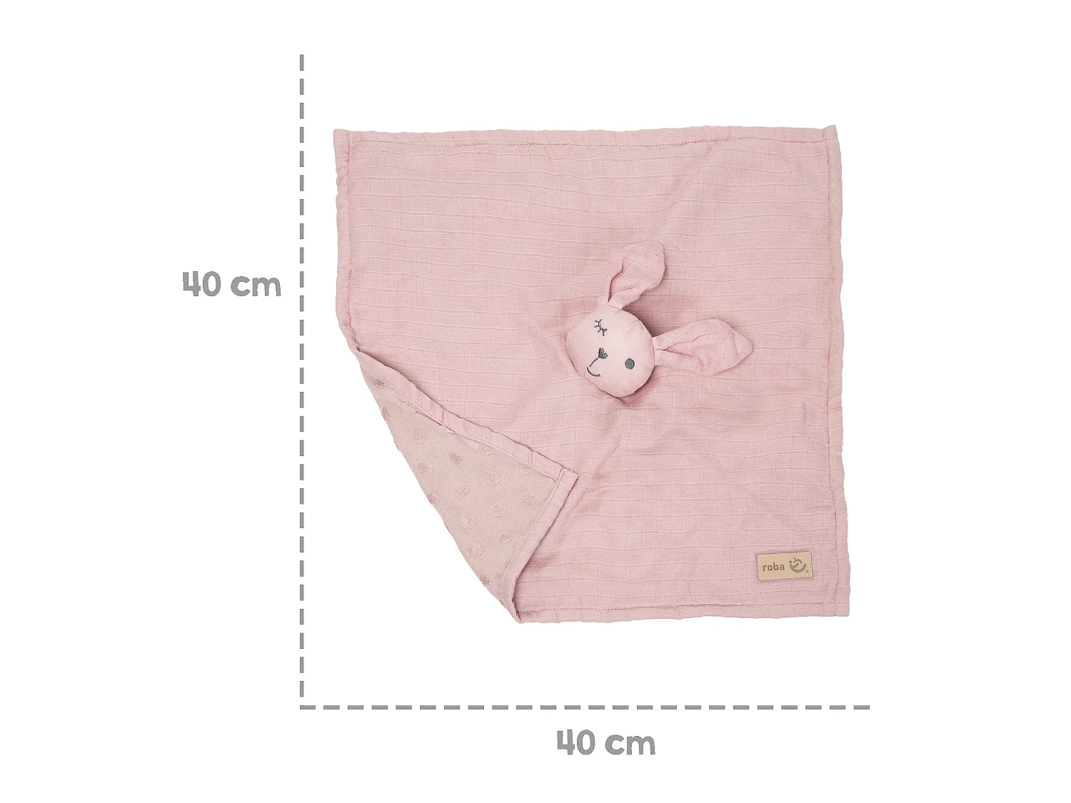 Lange de Câlin Bio Lil Planet - Rose 100% Coton Bio