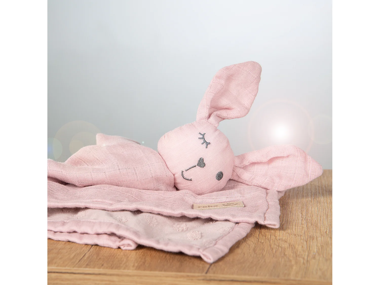 Lange de Câlin Bio Lil Planet - Rose 100% Coton Bio