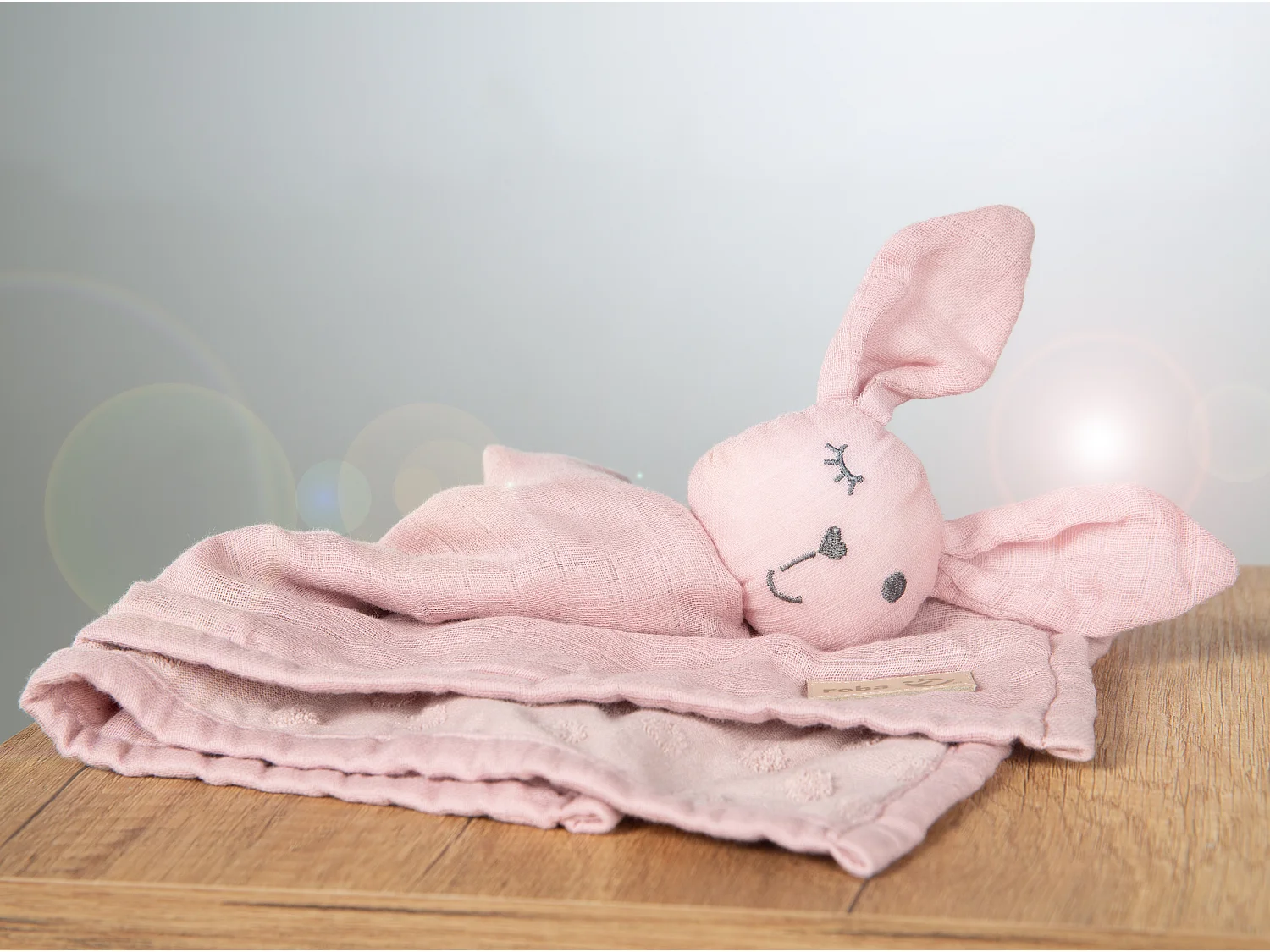Lange de Câlin Bio Lil Planet - Rose 100% Coton Bio
