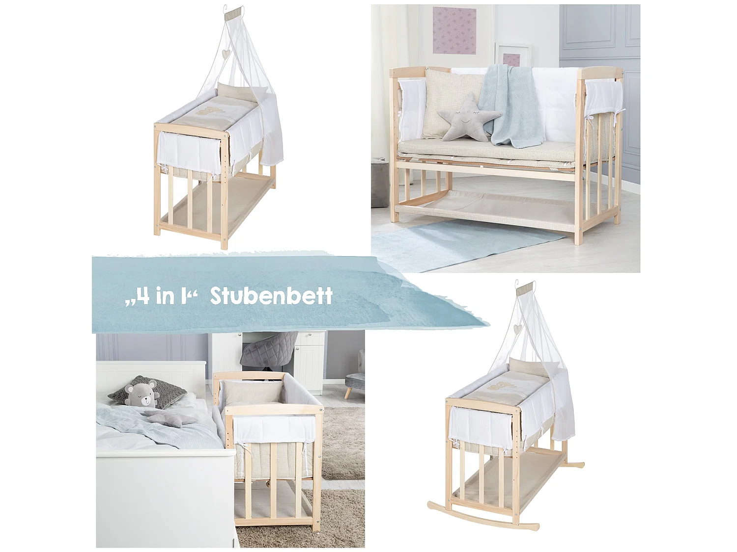 Stubenbett 4in1 Liebhabär