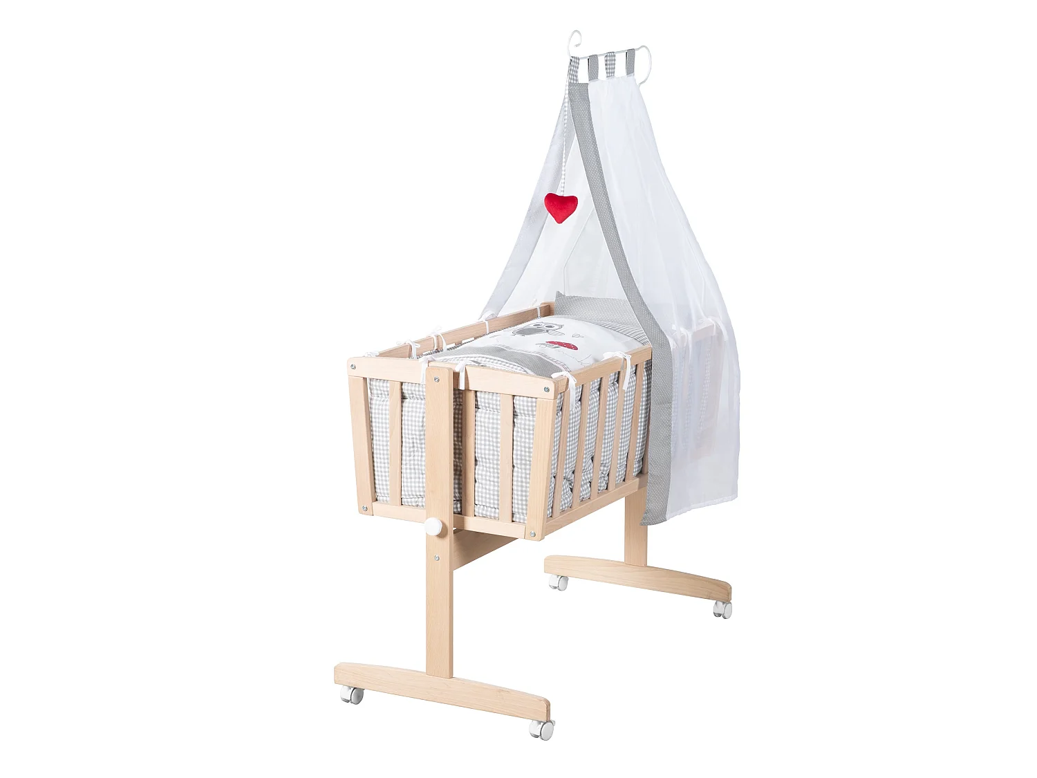 Babywiege Set Adam + Eule