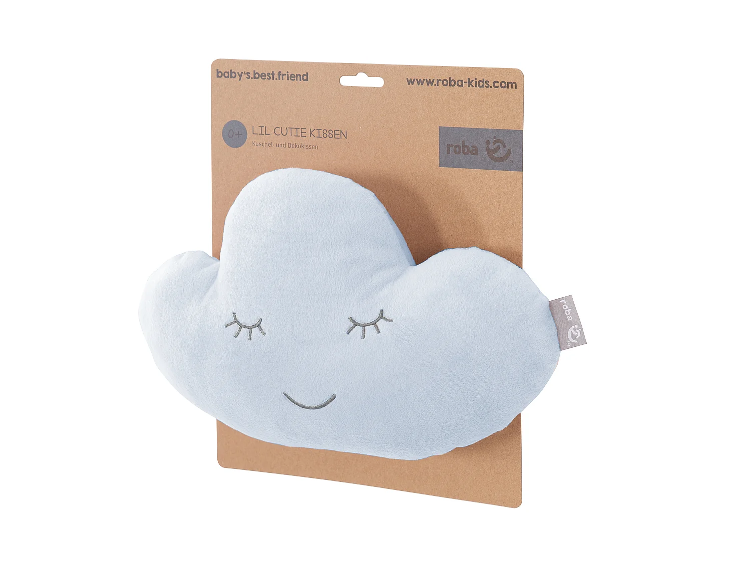 Kuschelkissen Wolke Hellblau