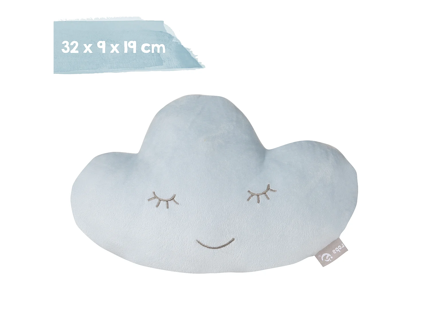 Kuschelkissen Wolke Hellblau