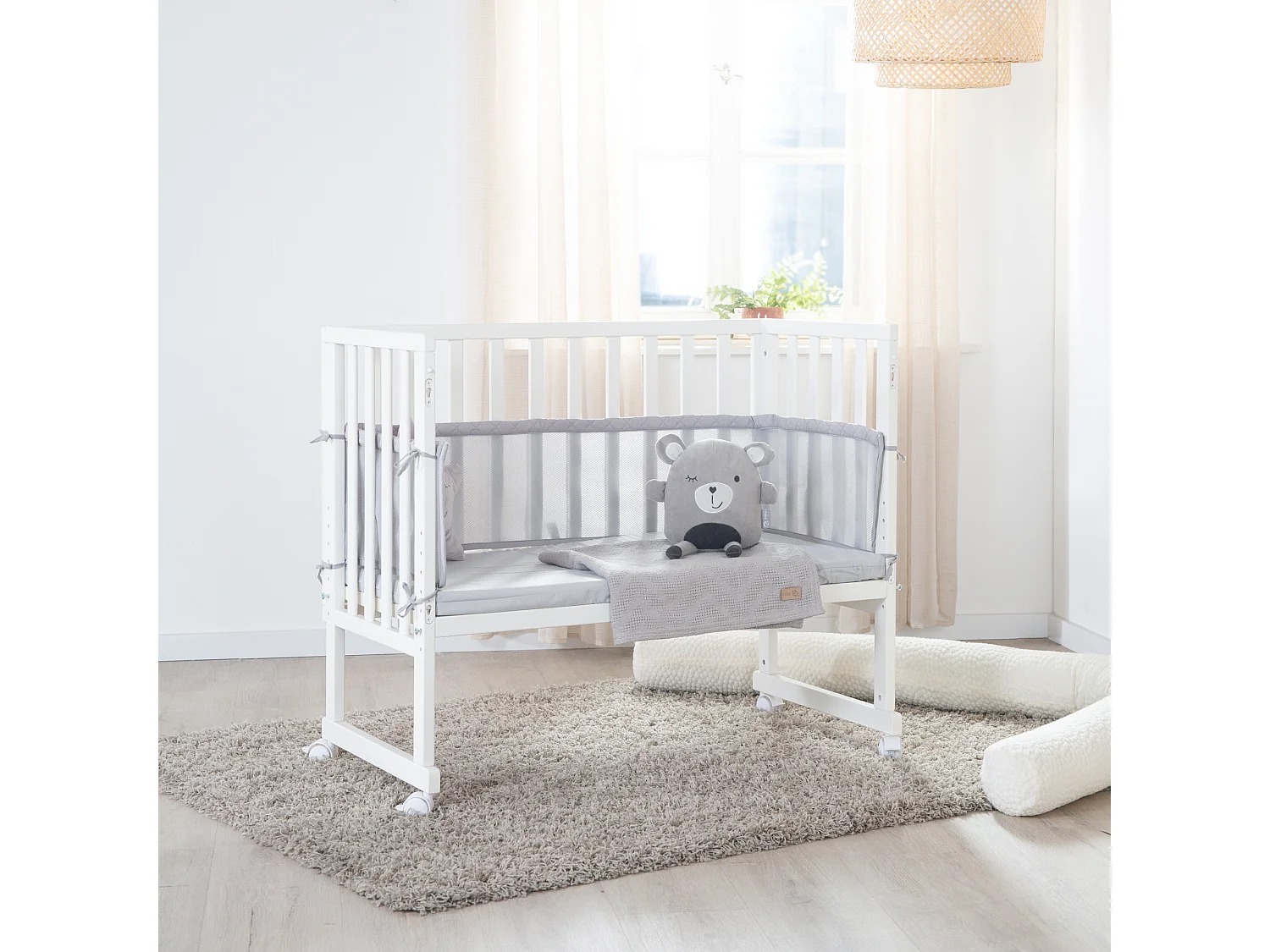 Stuben- + Beistellbett 3in1 roba Style