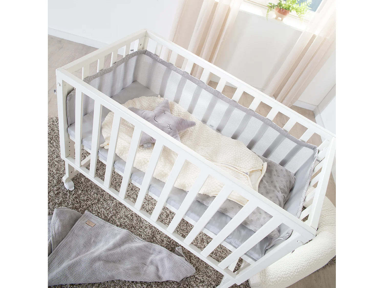Stuben- + Beistellbett 3in1 roba Style