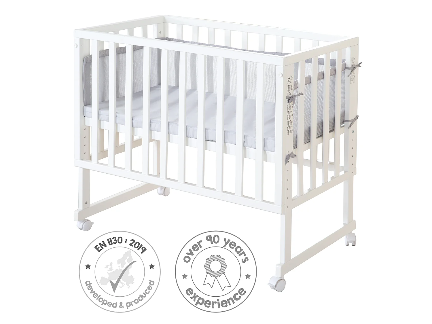 Stuben- + Beistellbett 3in1 roba Style