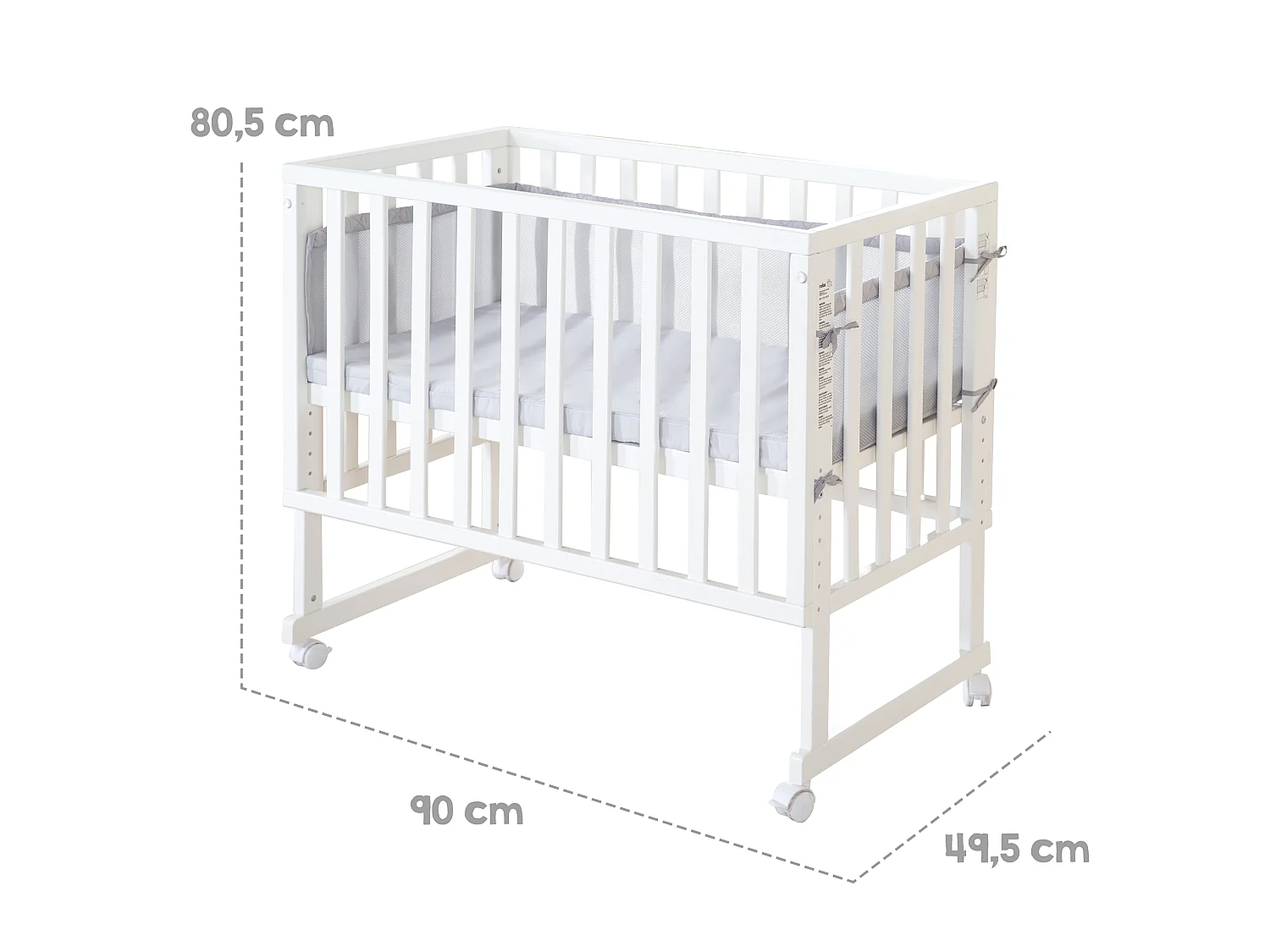 Stuben- + Beistellbett 3in1 roba Style