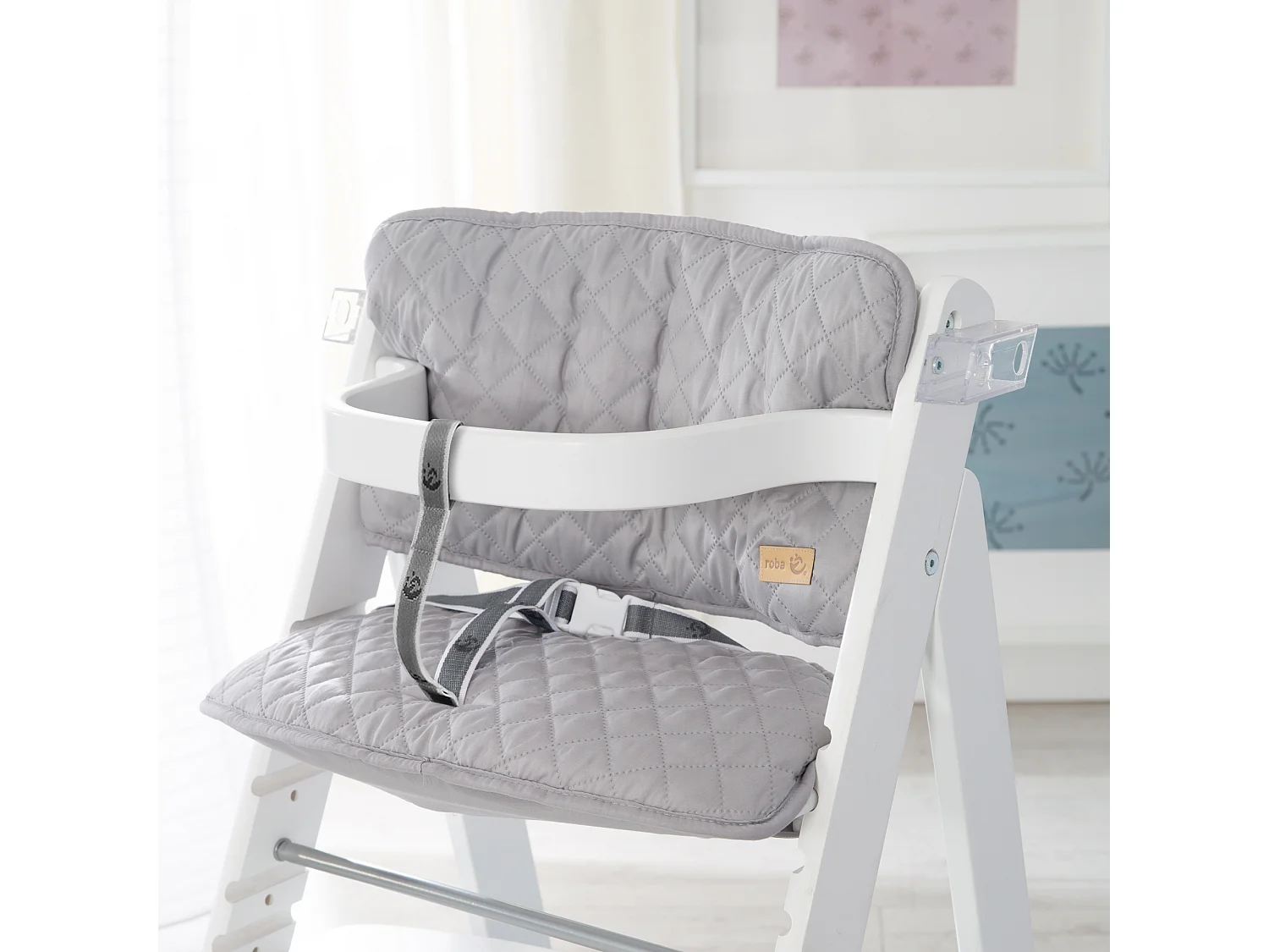 Chaise haute pour bébé Roba Sit Up FUN avec siège ajustable et caractéristiques de sécurité