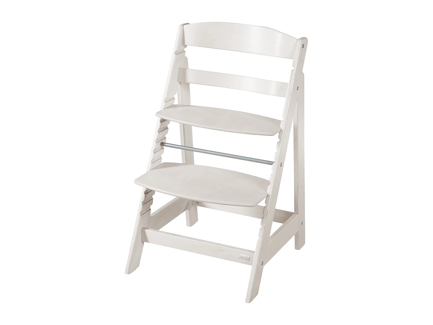 Chaise haute en bois Roba Sit Up Flex avec siège ajustable - Ergonomique, sûr et durable