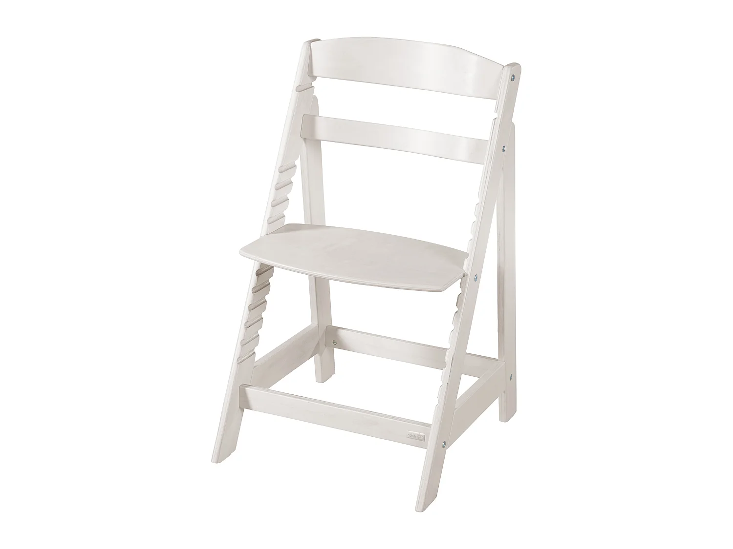 Chaise haute en bois Roba Sit Up Flex avec siège ajustable - Ergonomique, sûr et durable
