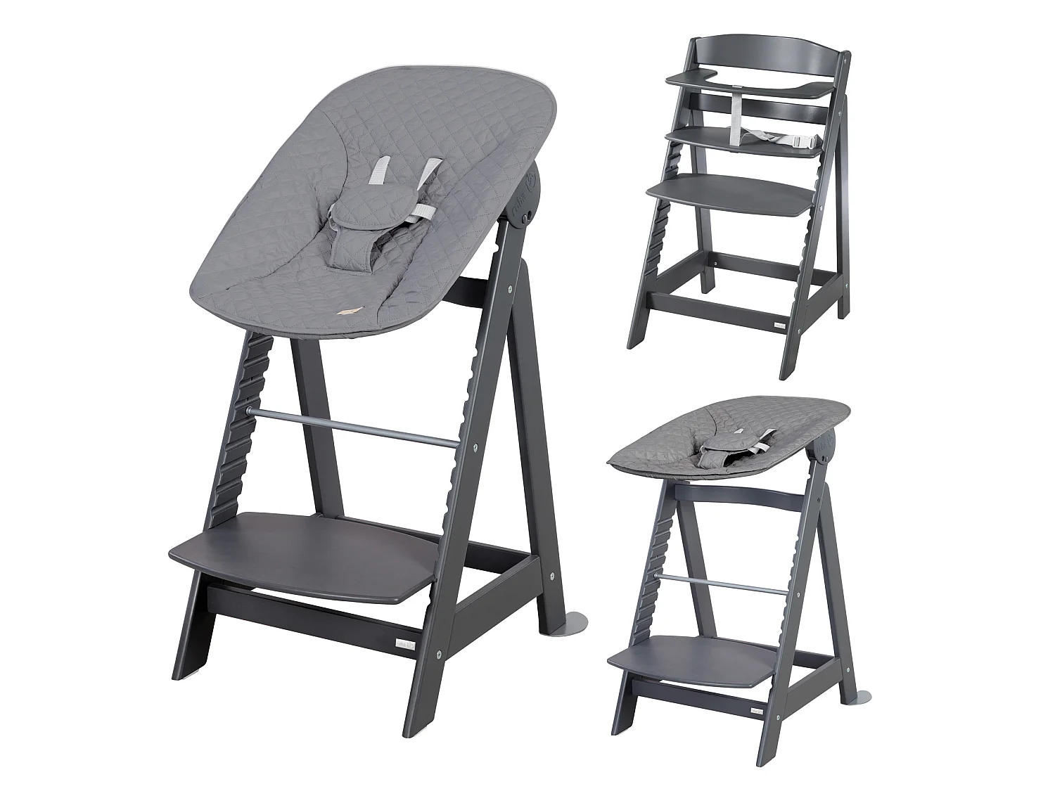 Hochstuhl Set 2in1 + Aufsatz roba Style