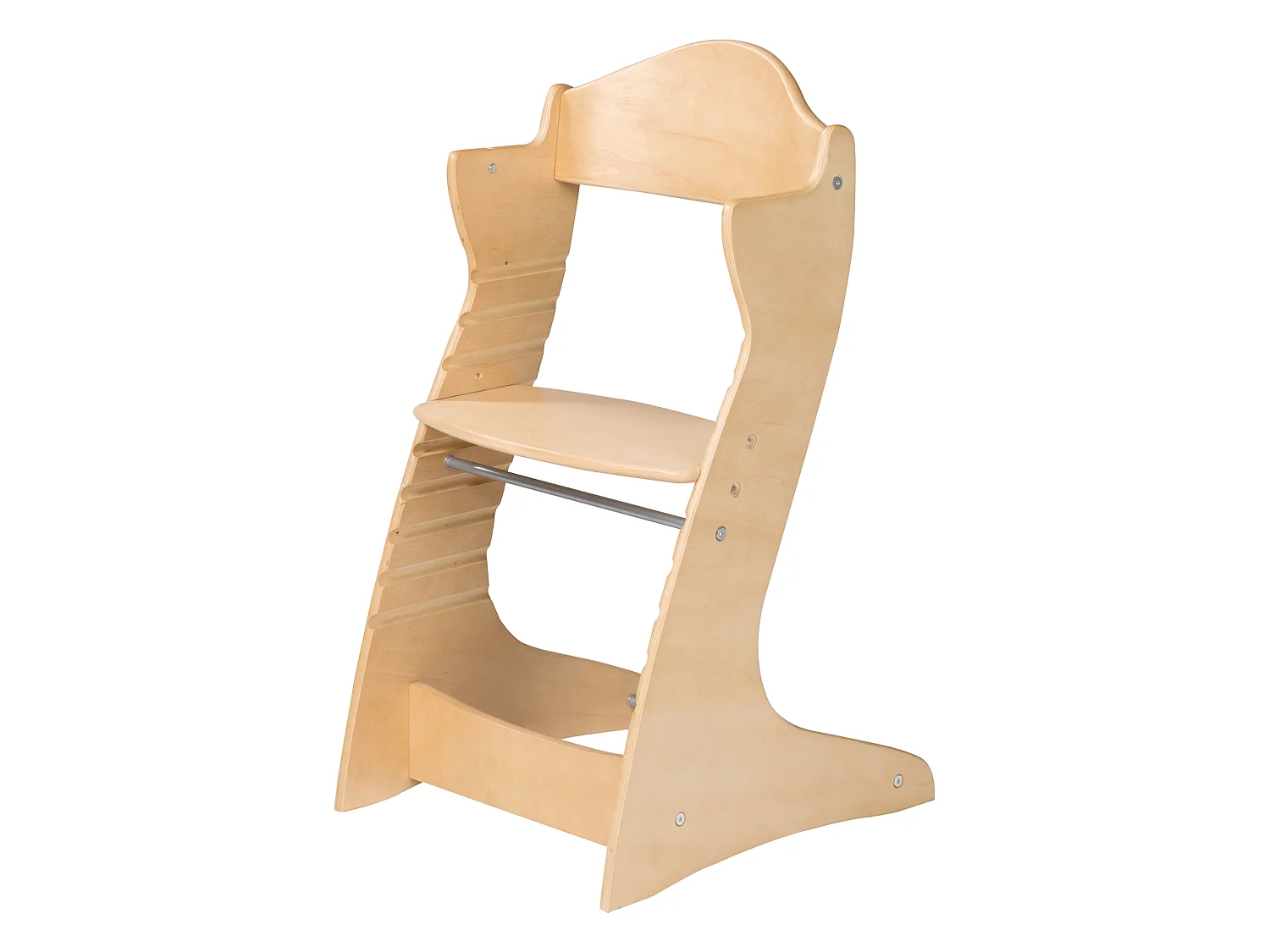 Treppenhochstuhl Braun für Babys und Kinder