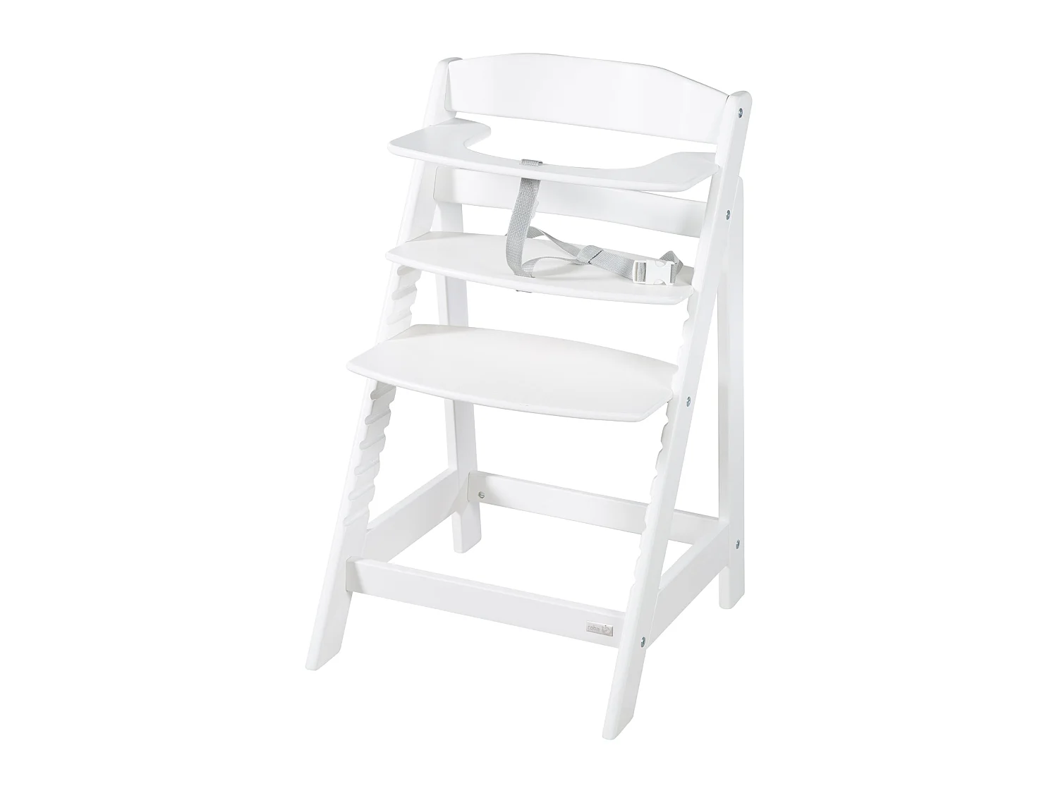 Roba Sit Up Flex Silla Alta de Madera | Ajustable, Segura y Ergonómica | Confort Duradero y Versatilidad