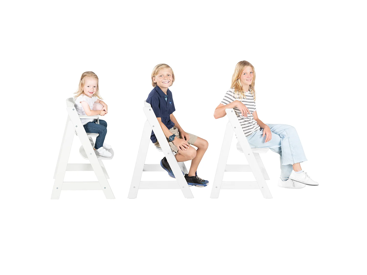 Roba Sit Up Flex Silla Alta de Madera | Ajustable, Segura y Ergonómica | Confort Duradero y Versatilidad