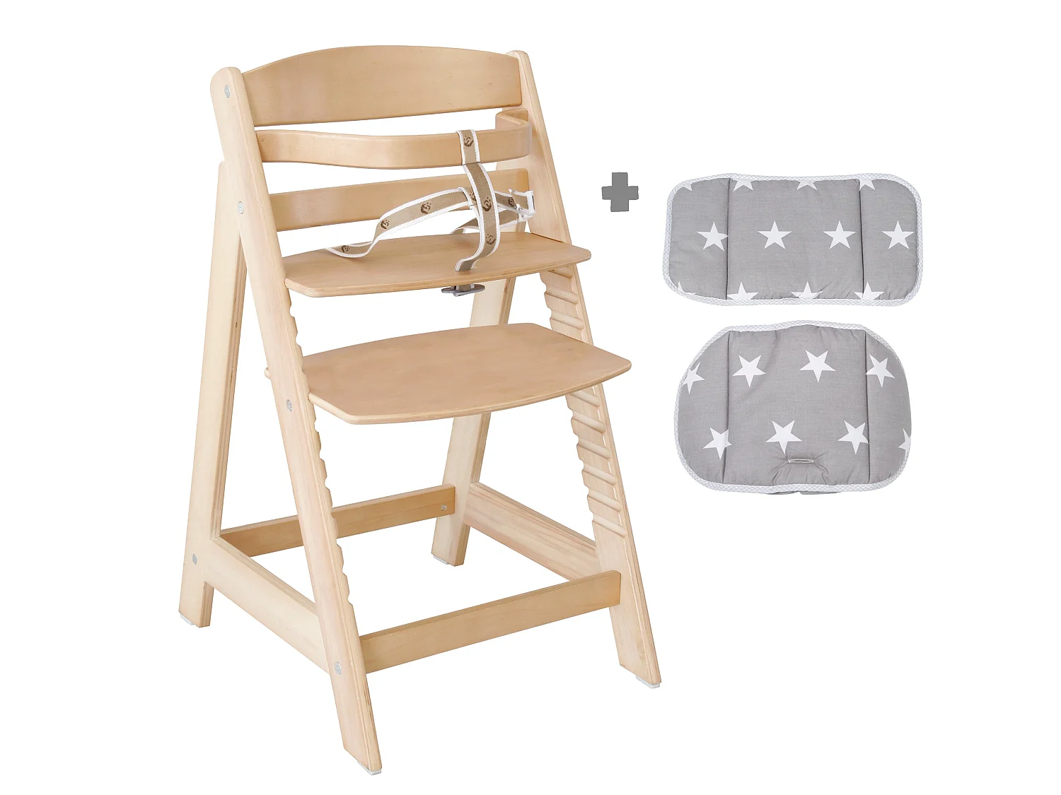 Hochstuhl Sit Up + Kissen Little Stars