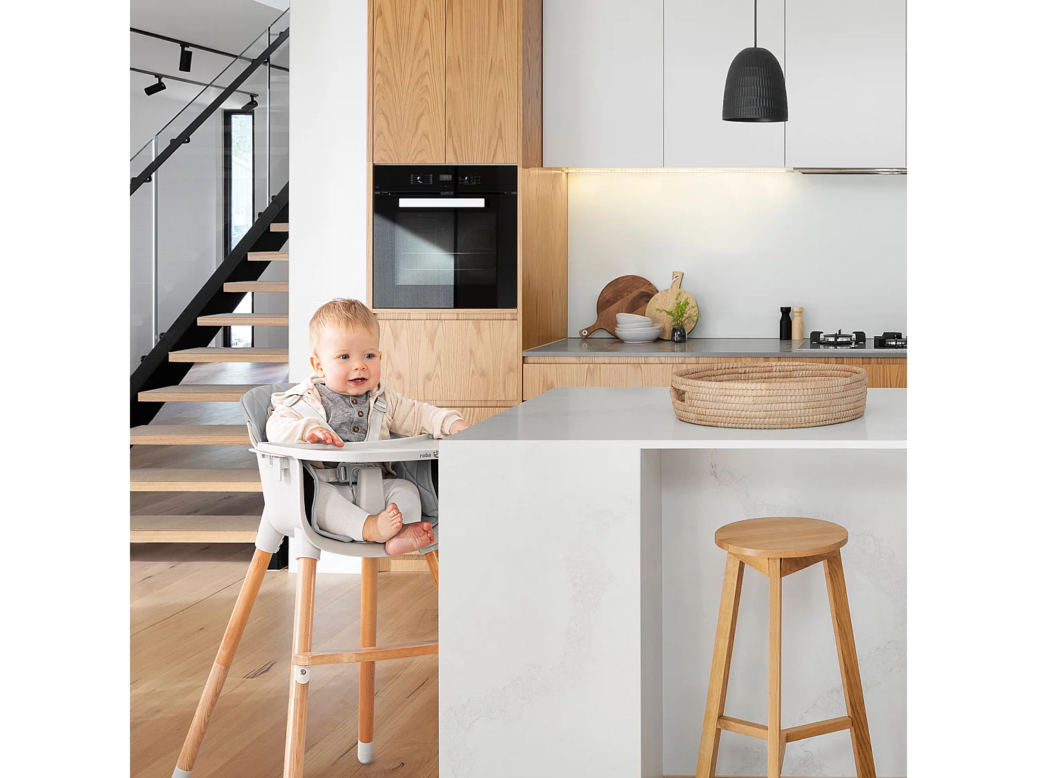 Hochstuhl 2in1 Style Up Wood
