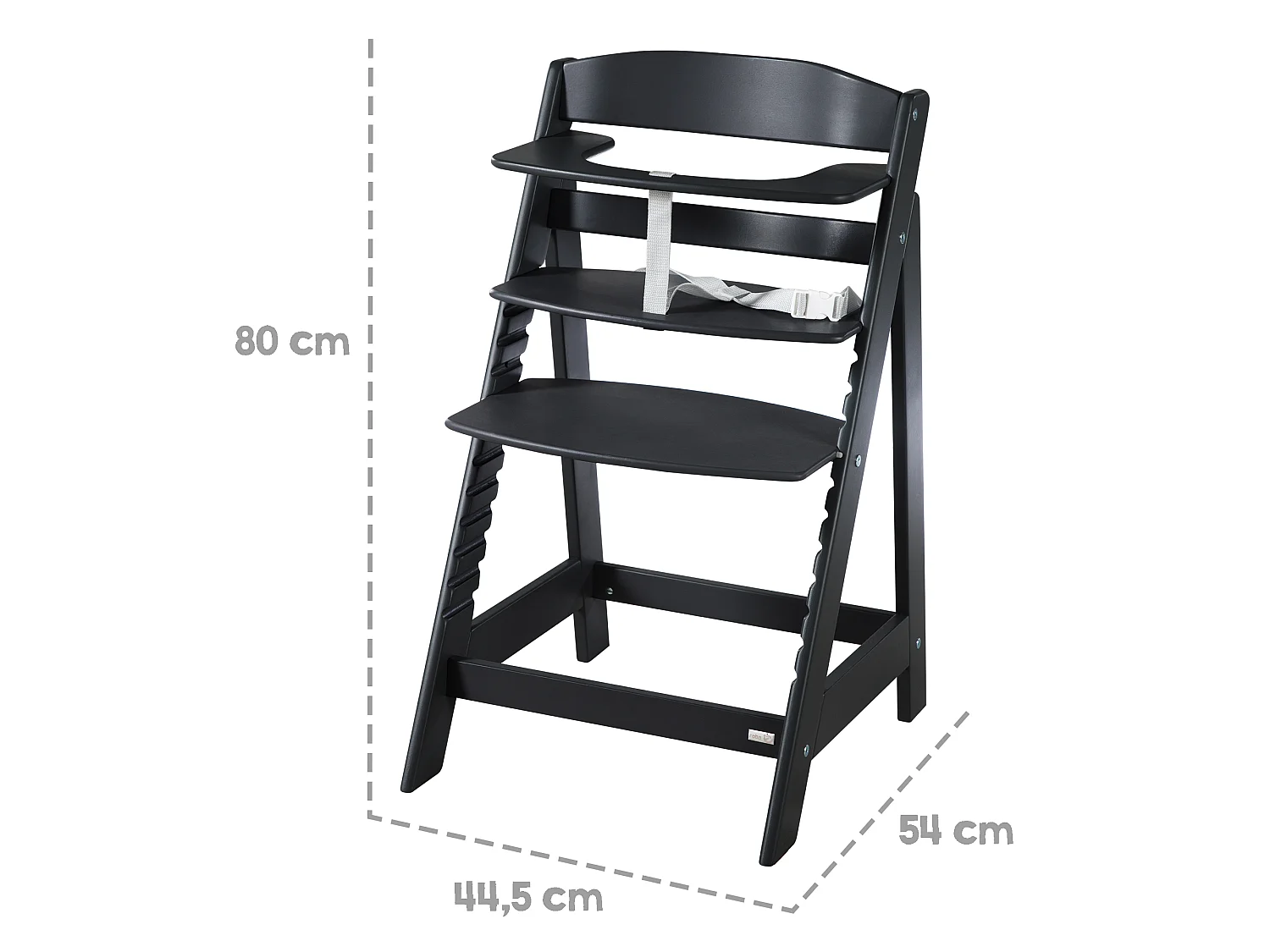Trona de madera ajustable Sit Up Flex - Ergonómica, segura, confort duradero para niños y adolescentes