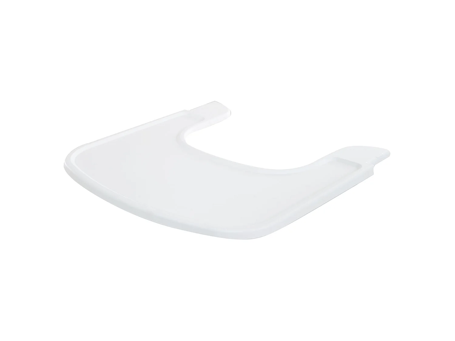 Planche à manger en plastique blanc Roba Sit Up Flex pour transformation de chaise haute