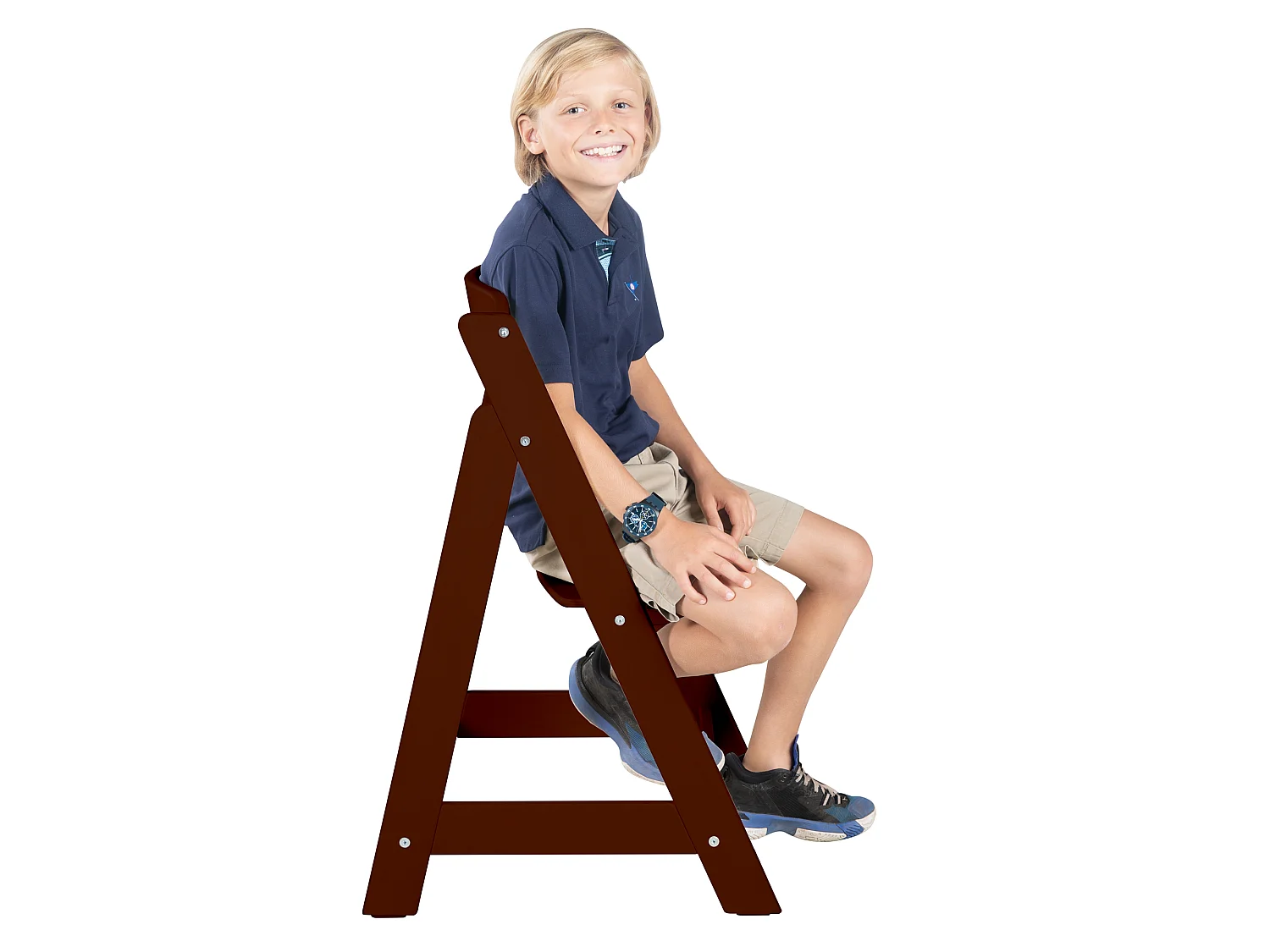 Silla Alta de Madera Sit Up Flex | Ergonómica, Segura y Ajustable | Confort Duradero desde Bebé hasta Adolescente