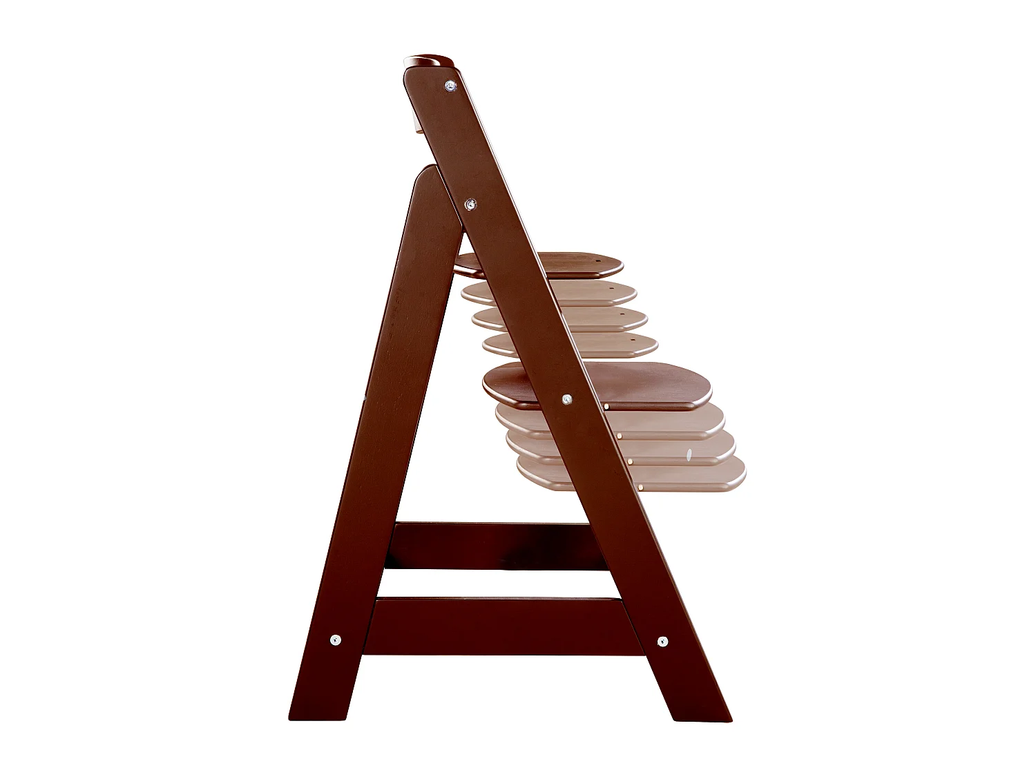 Silla Alta de Madera Sit Up Flex | Ergonómica, Segura y Ajustable | Confort Duradero desde Bebé hasta Adolescente