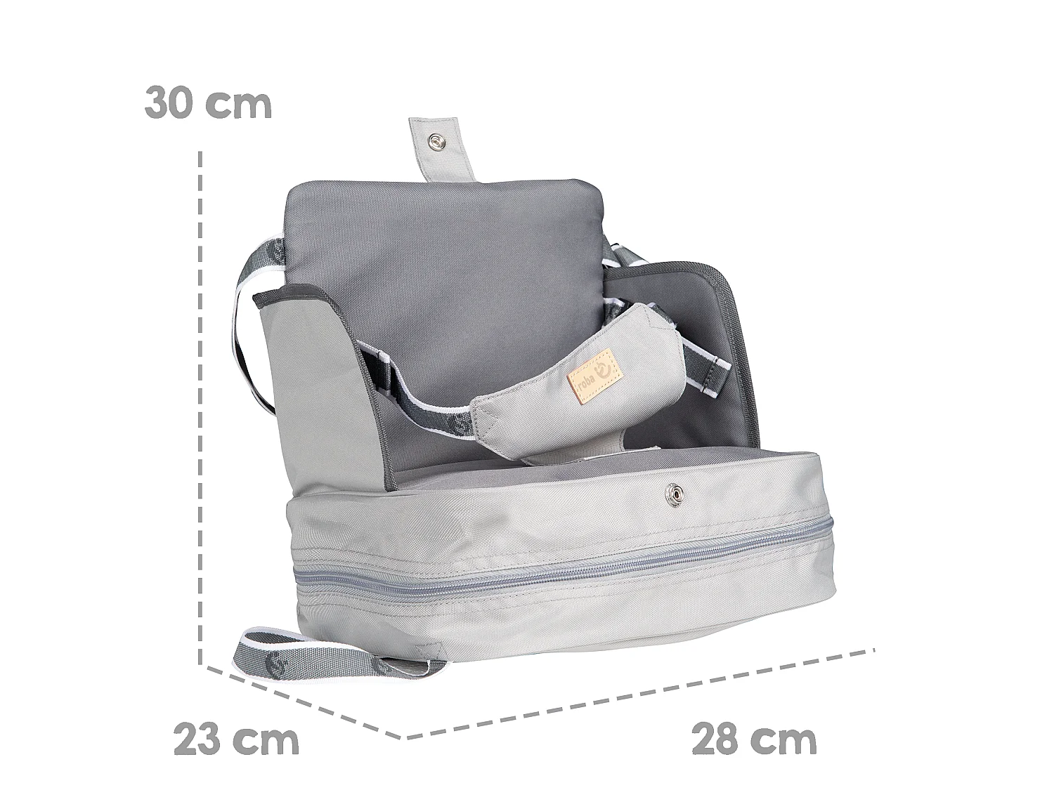 Asiento Elevador Inflable Roba Little Stars para una Comida Segura y Cómoda sobre la Marcha