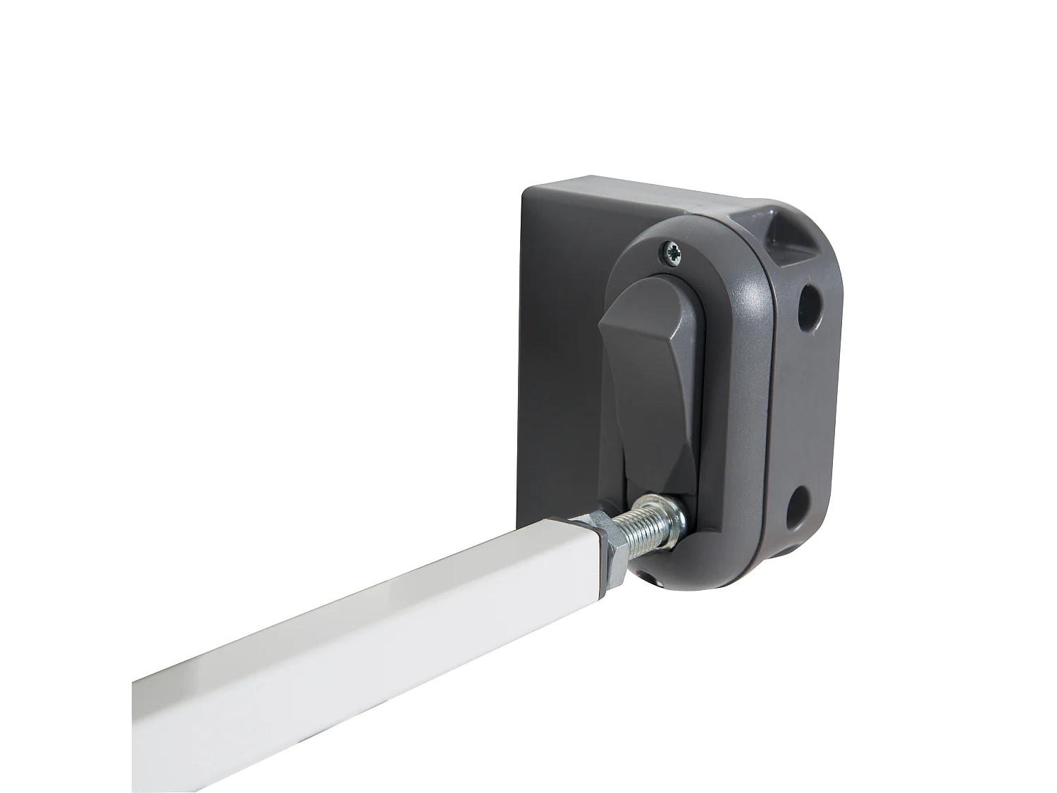 Roba Metalen Veiligheidshek 60-97 cm - Wit