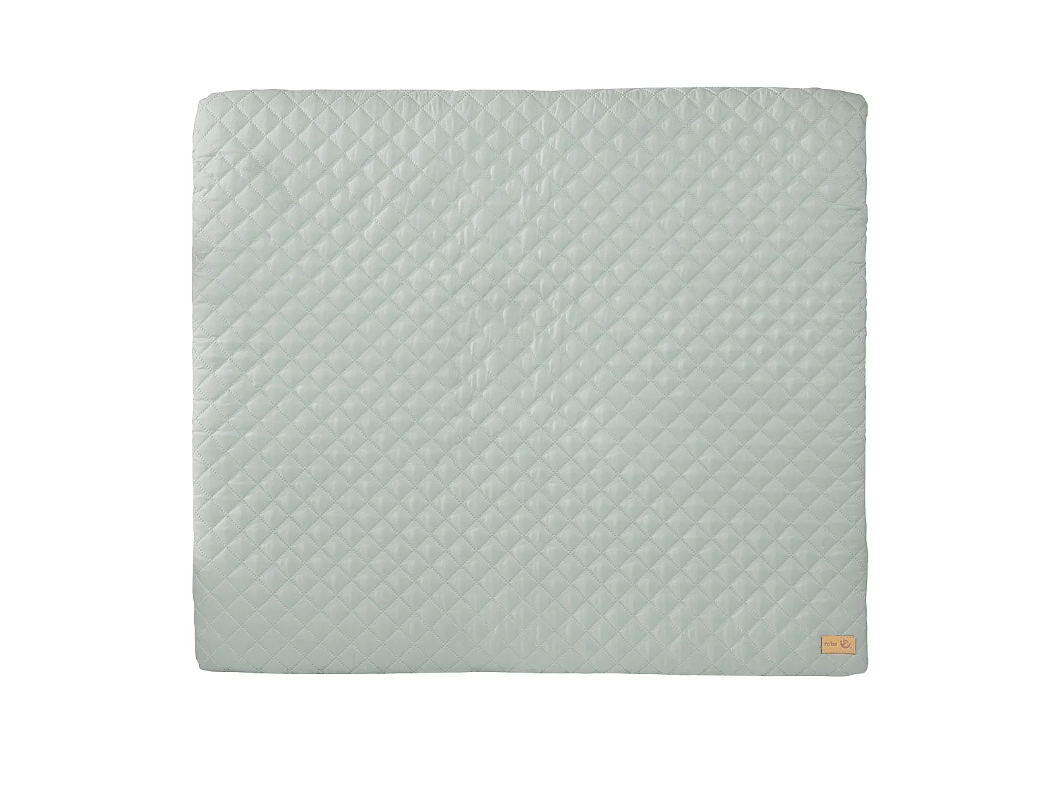 Matelas à Langer Rembourré roba Style - Turquoise - 85 x 75 cm