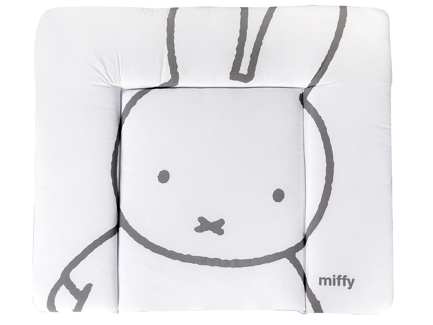 Colchoneta de cambio roba miffy® con bordes elevados | Suave y Segura | Libre de PVC y Ftalatos