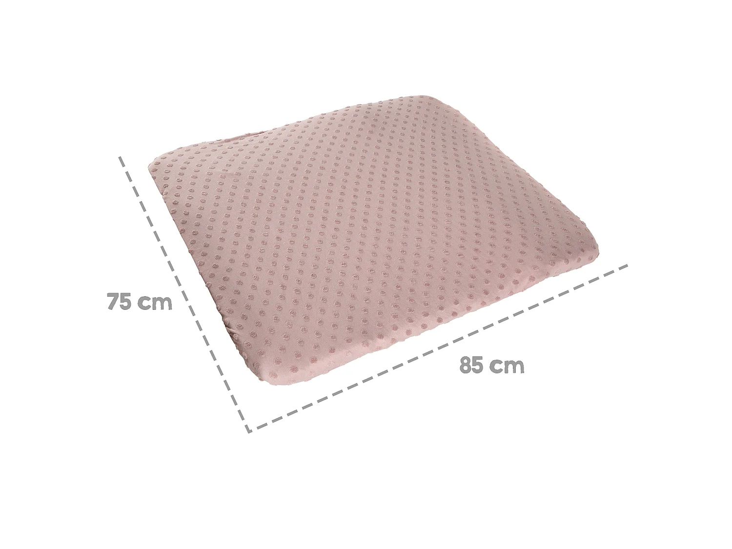 Housse de Matelas à Langer en Jersey Bio Lil Planet pour Matelas 75x85 cm