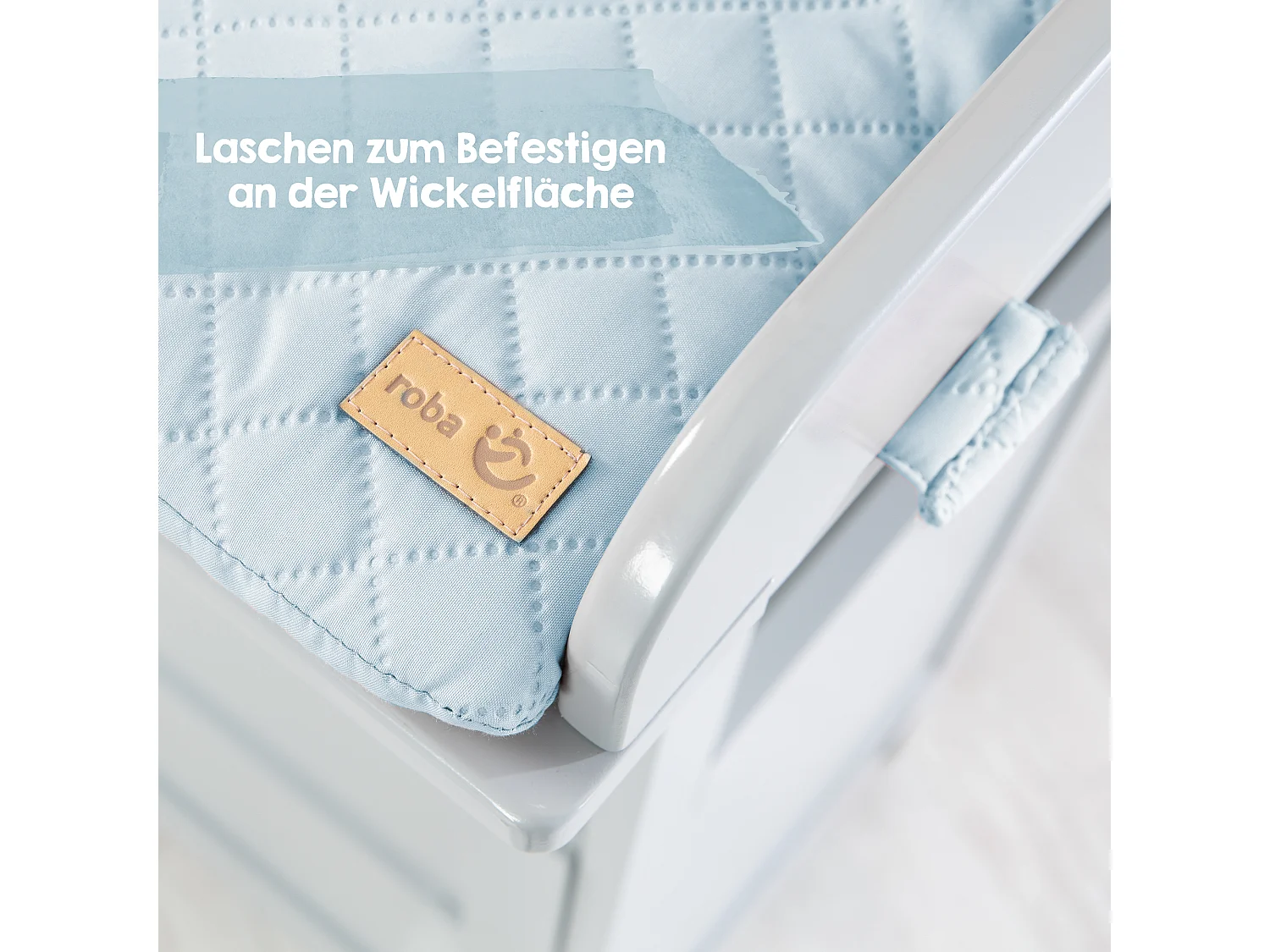 roba Style Matelas à langer de sécurité avec des fonctionnalités de sécurité innovantes