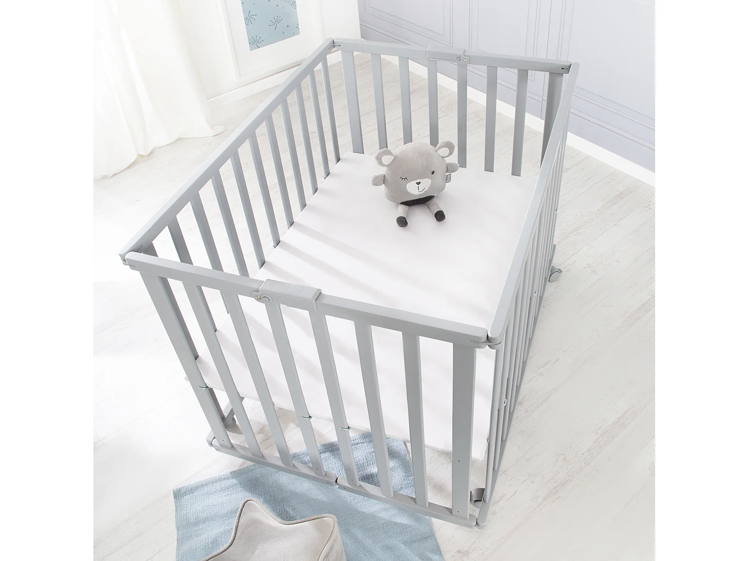 LAUFGITTER KLAPPBAR taupe